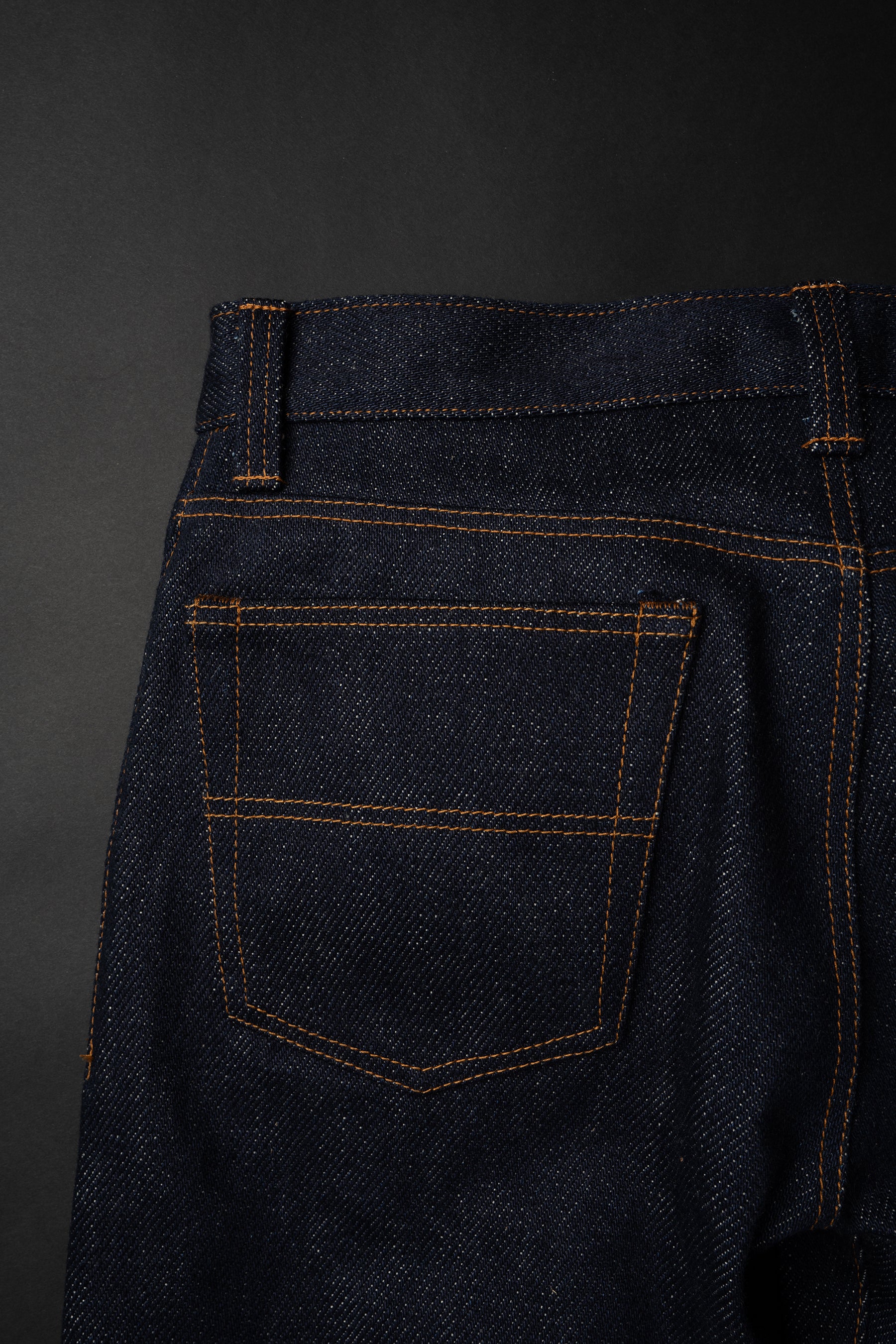 M25G (000B) 25oz Tough Jeans selvedge denim / Straight