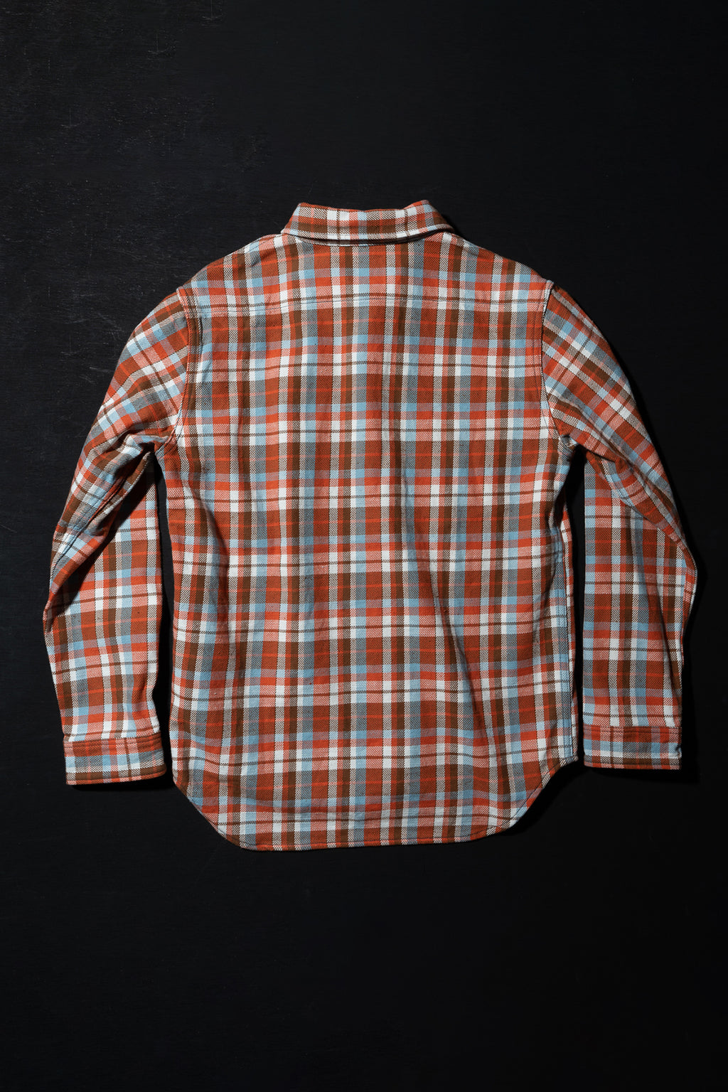 MS022D (44) HEAVY COTTON FLANNEL SHIRT Slim