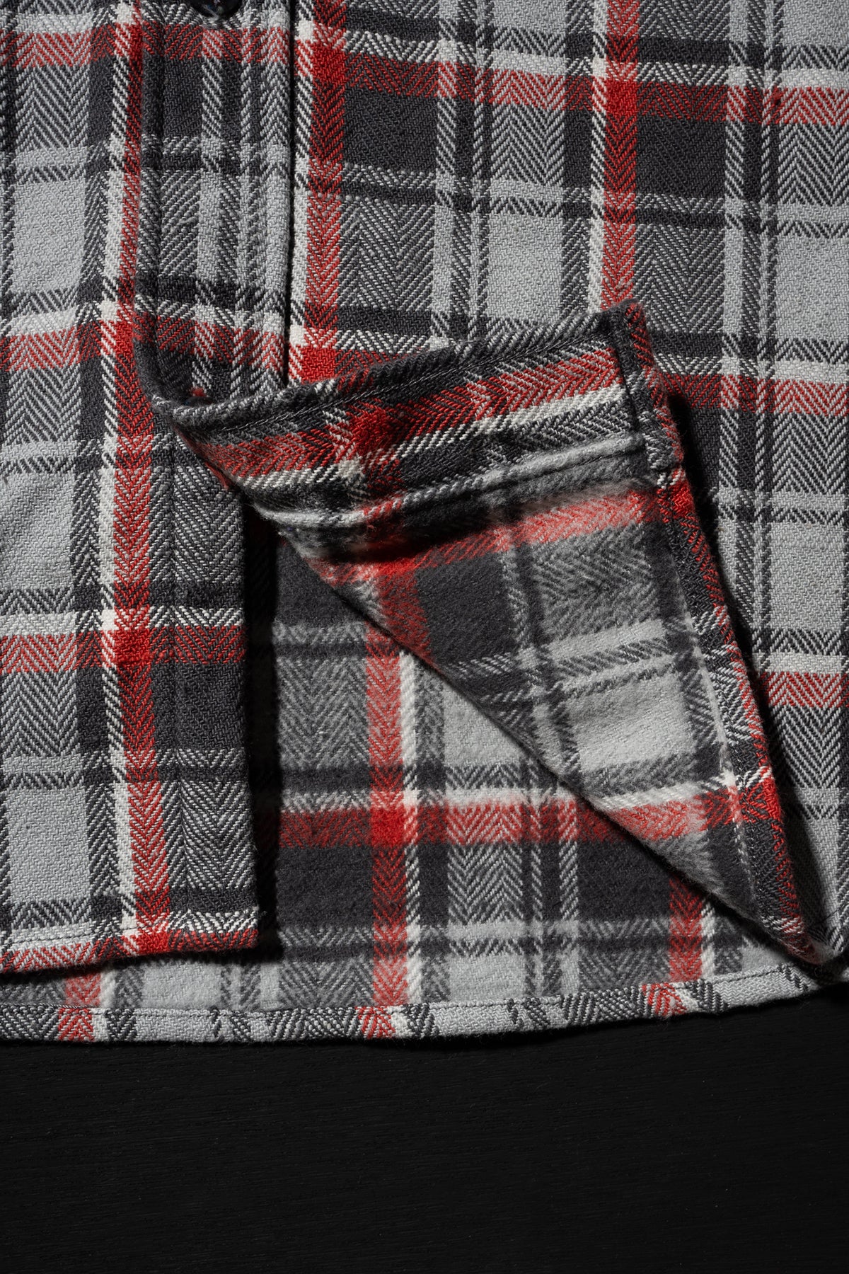 MS011D (62) HEAVY COTTON FLANNEL SHIRT