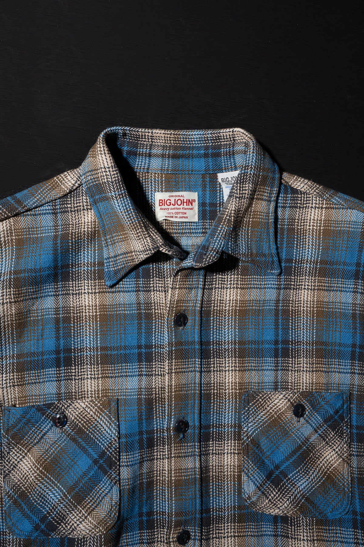 MS011D (54) HEAVY COTTON FLANNEL SHIRT