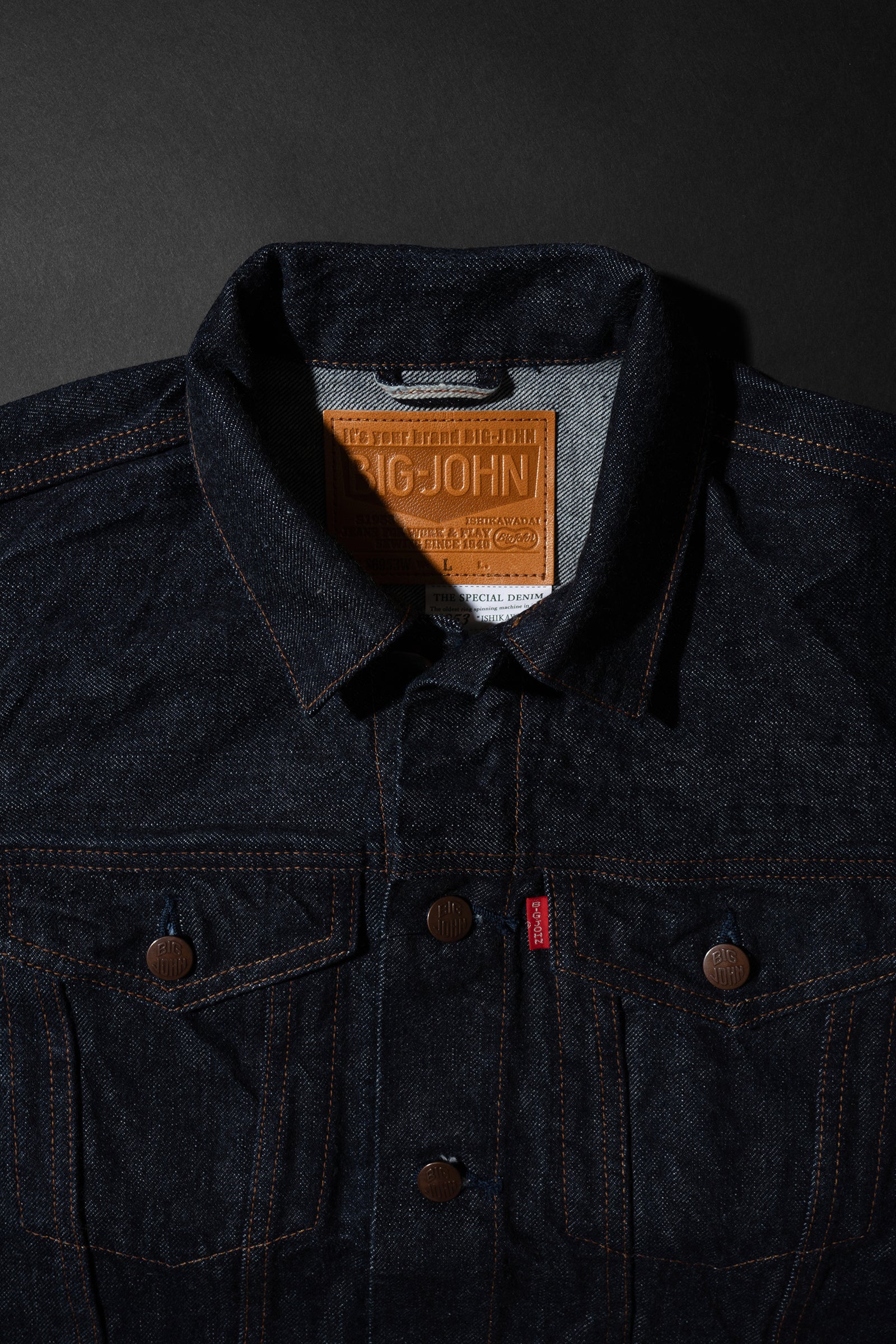 S6953W (001) ISHIKAWADAI DENIM TRUCKER JACKET