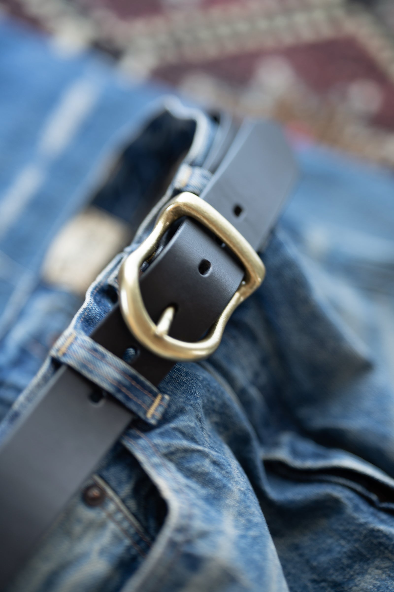 VBLT02 (BK) 5ミリ厚 姫路レザーベルト HIMEJI LEATHER ORIGINAL BELT