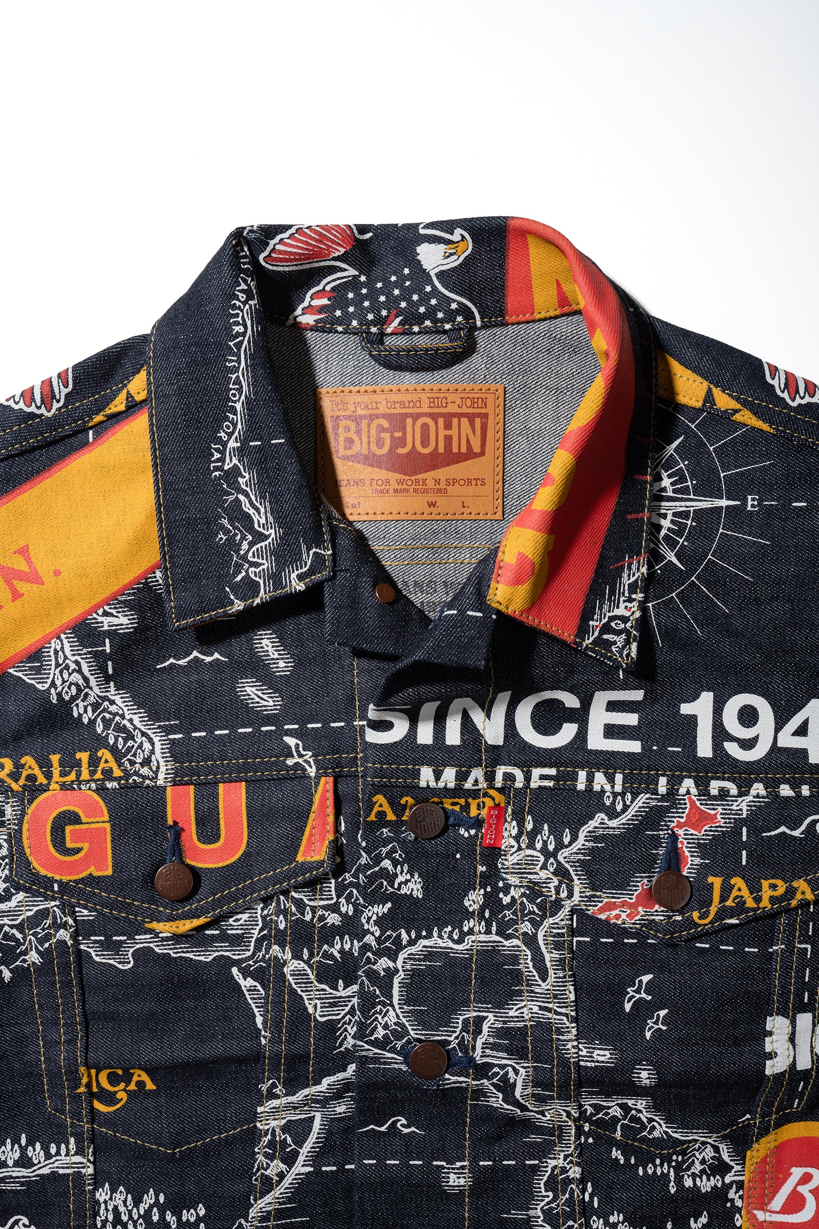 M6001SP(050) 50 years anniversary Banner Denim Trucker Jacket / Special  Edition