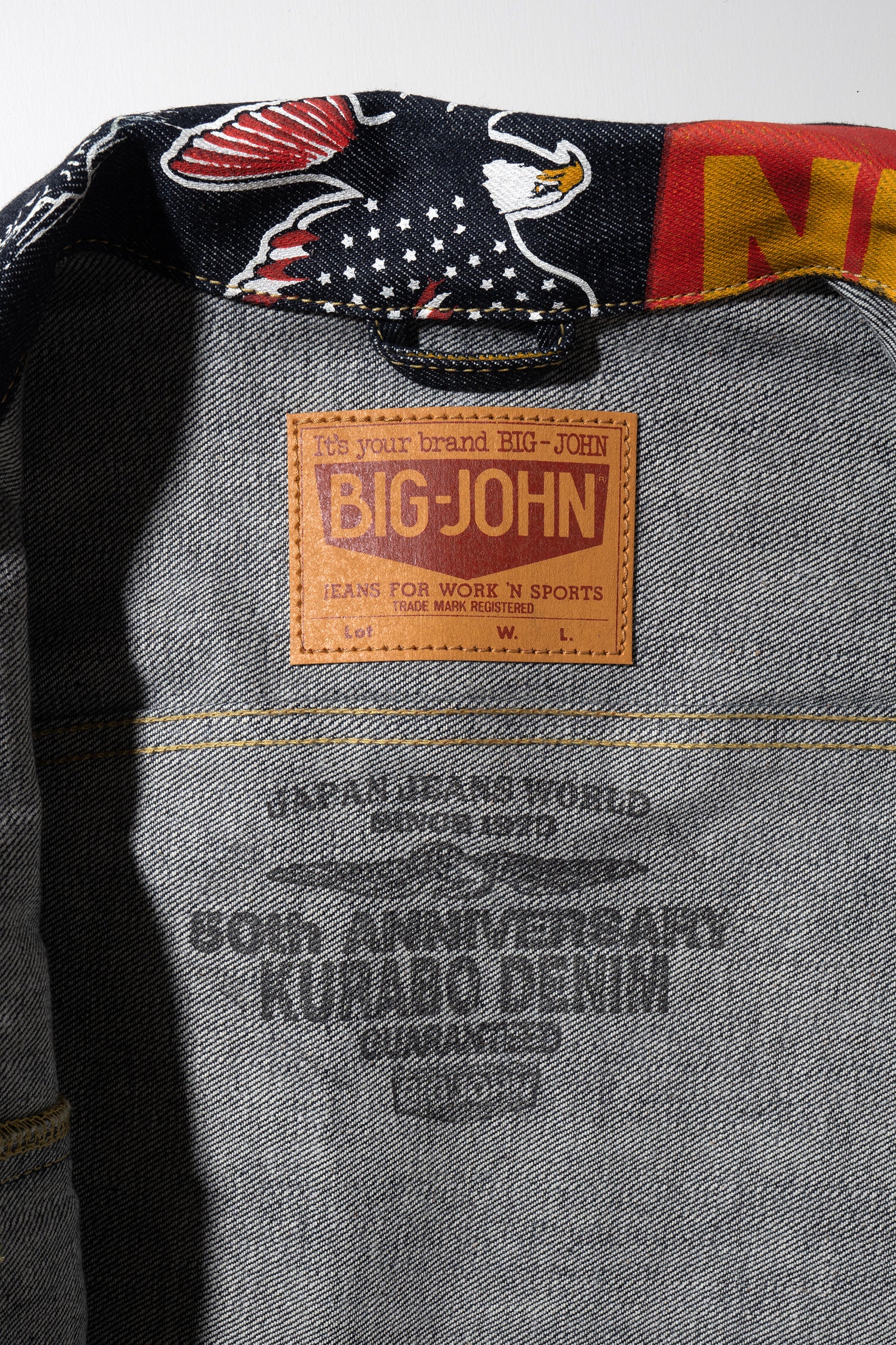 M6001SP(050) 50 years anniversary Banner Denim Trucker Jacket / Special  Edition