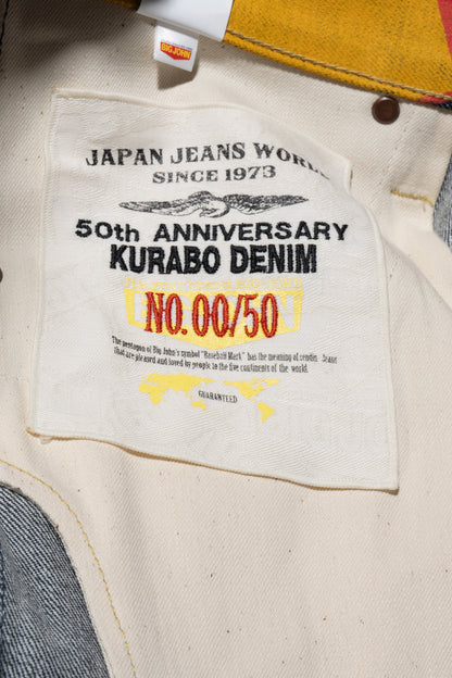 Ｍ1002SP(050) 50 years anniversary Banner Denim Authentic Straight / Special Edition