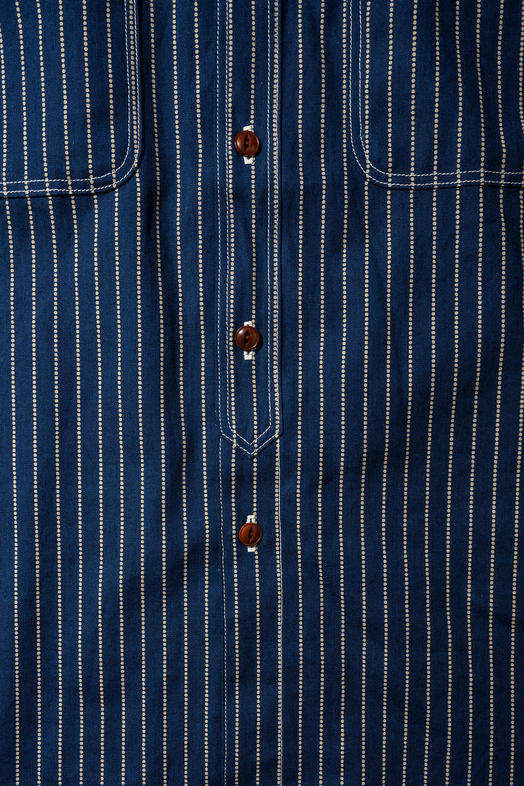 MS003R (055P) SELVEDGE CHAMBRAY SHIRT / wabash