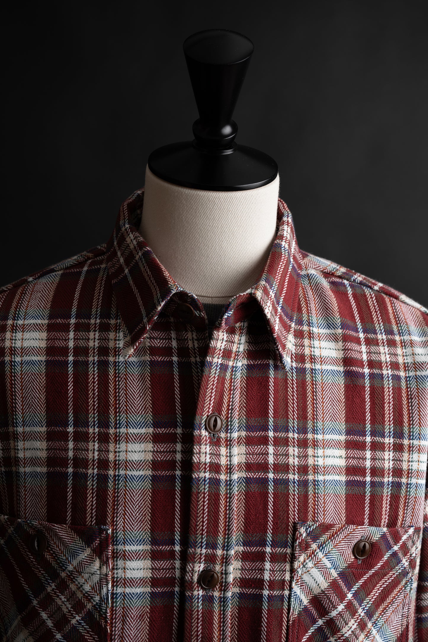 MS001E (32) HEAVY COTTON FLANNEL SHIRT