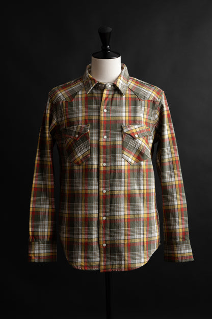 MS006WE (56) HEAVY COTTON FLANNEL WESTERN SHIRT