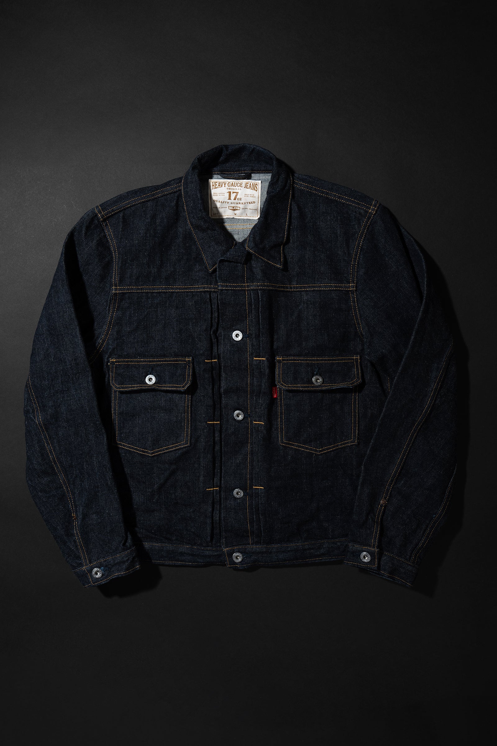 M6803 (SP)17oz Heavy Gauge Denim Jacket EMB