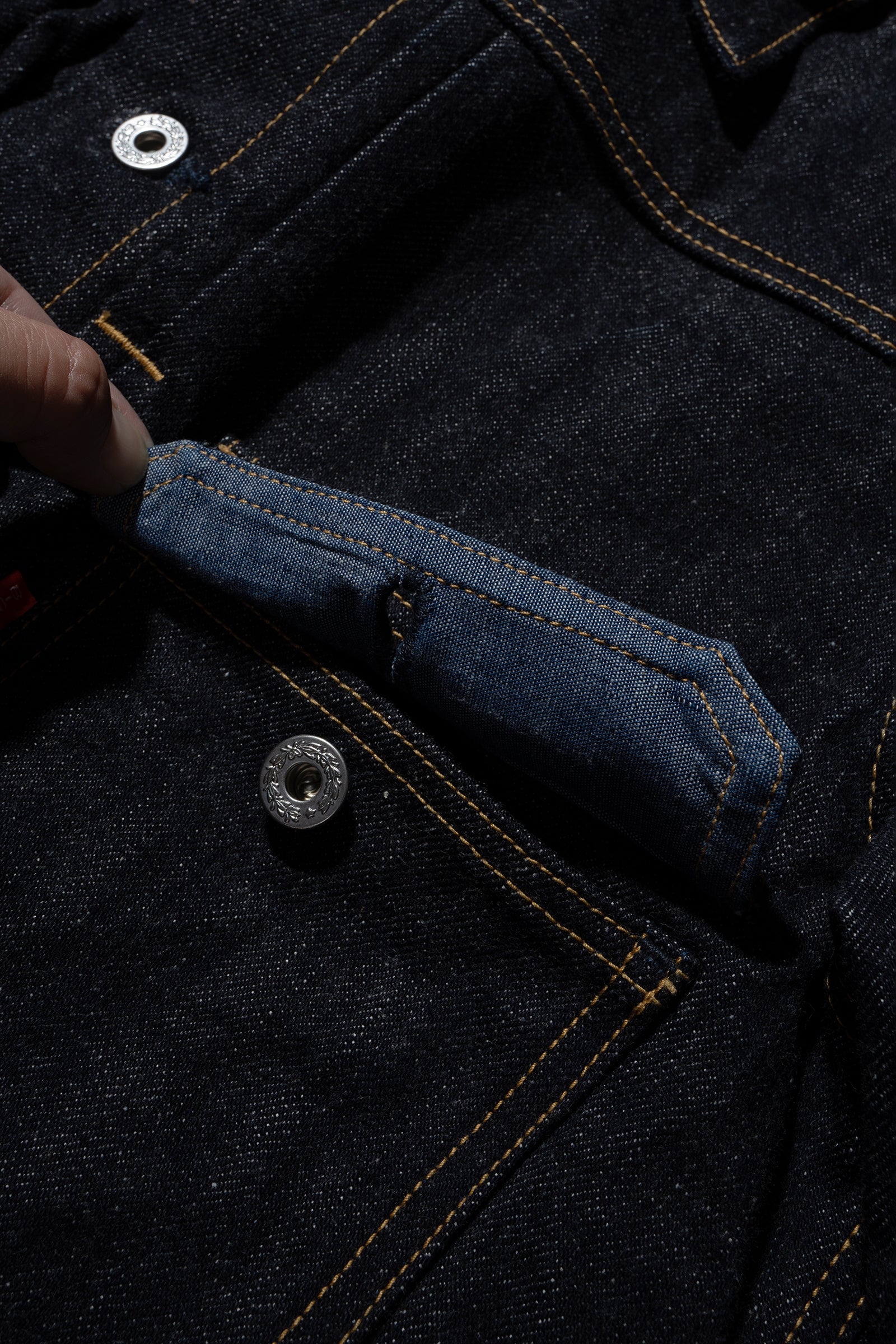 M6803 (SP)17oz Heavy Gauge Denim Jacket EMB