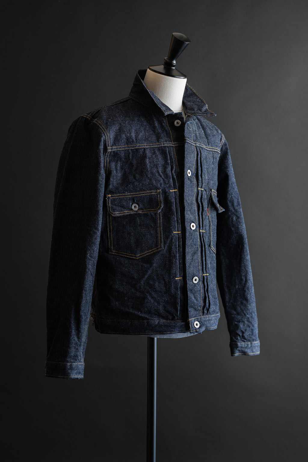 M6803 (001)17oz Heavy Gauge Denim Jacket