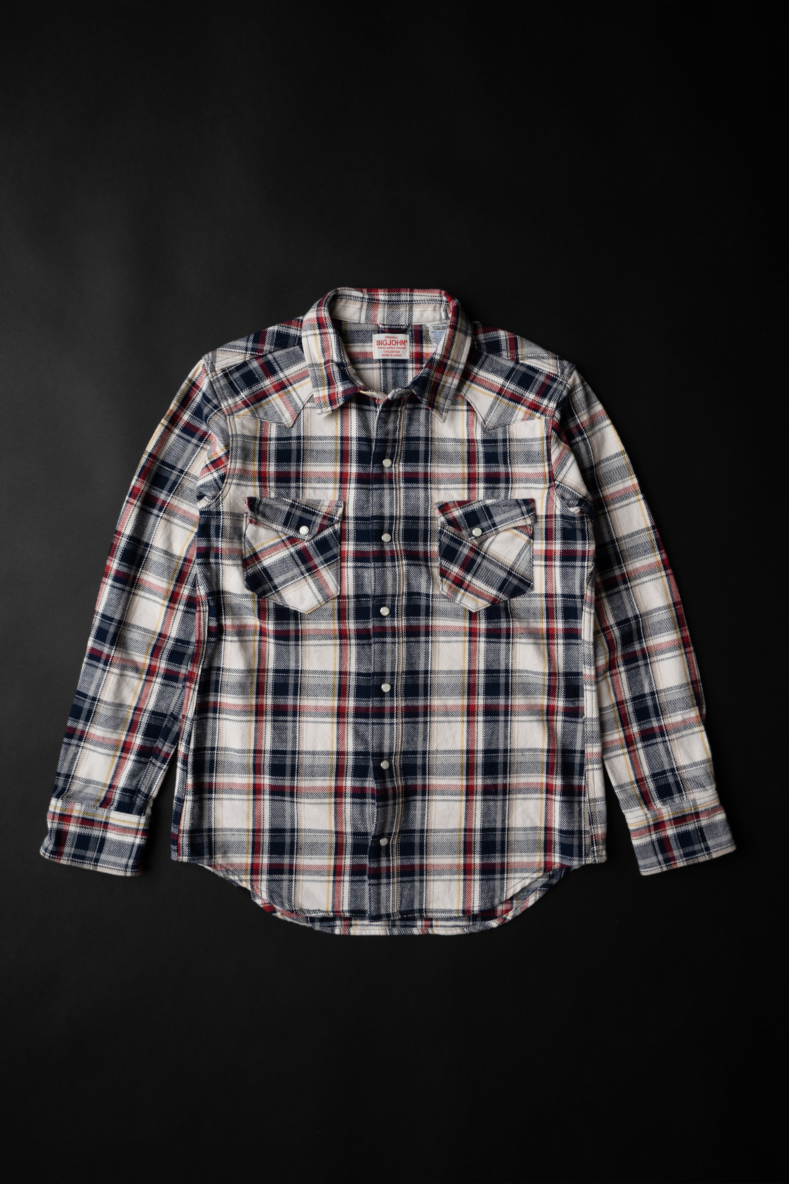 MS006WE (58) HEAVY COTTON FLANNEL WESTERN SHIRT