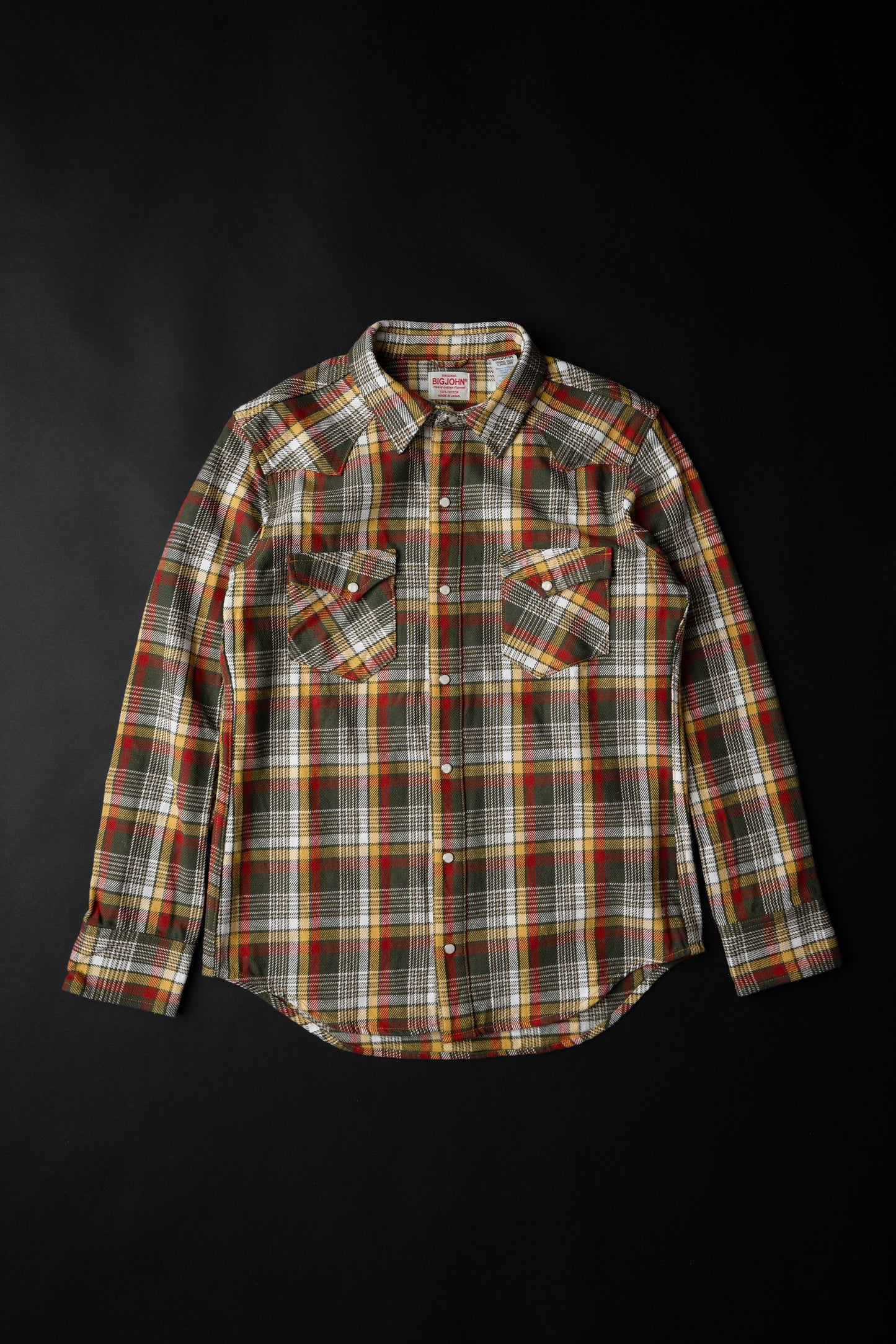 MS006WE (56) HEAVY COTTON FLANNEL WESTERN SHIRT