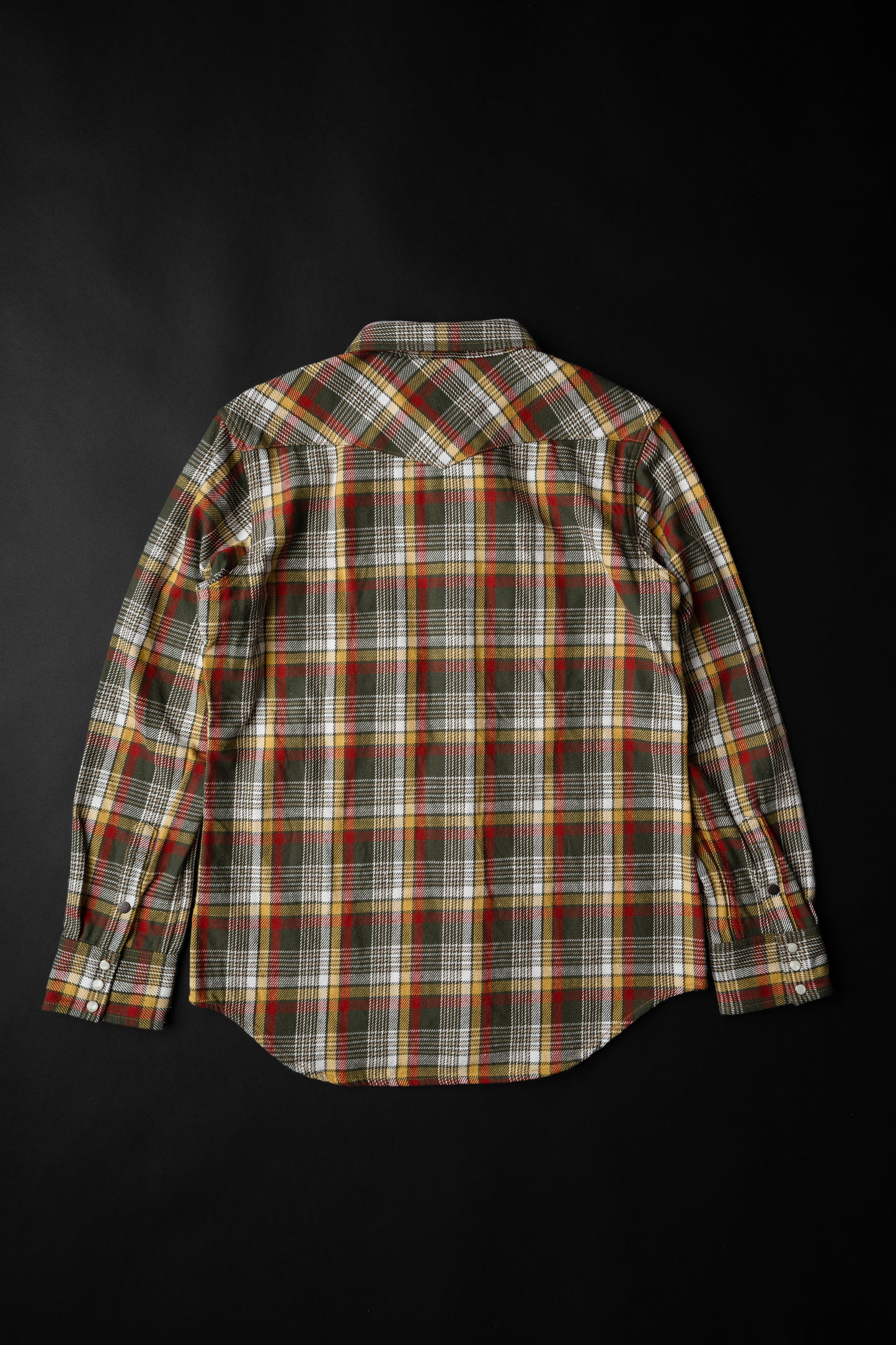 MS006WE (56) HEAVY COTTON FLANNEL WESTERN SHIRT