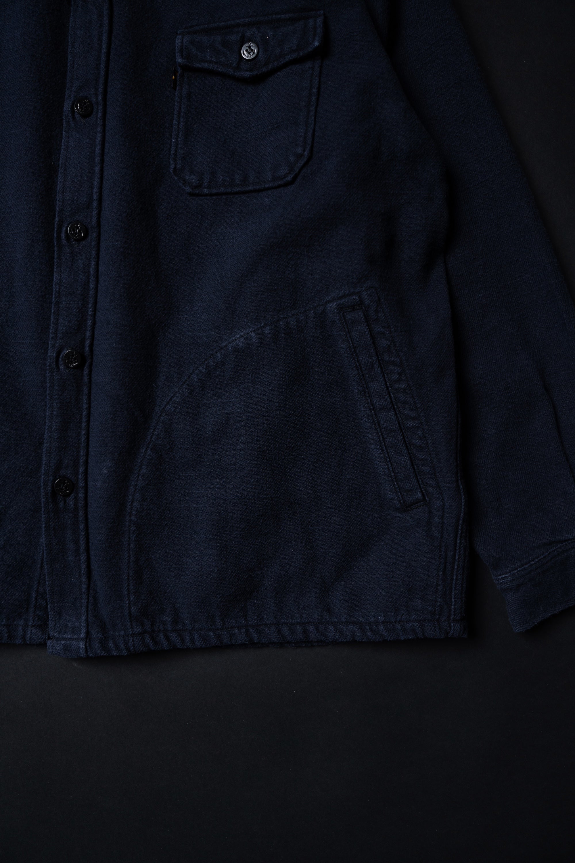 MSJ001E (02) US NAVY CPO JACKET NAVY