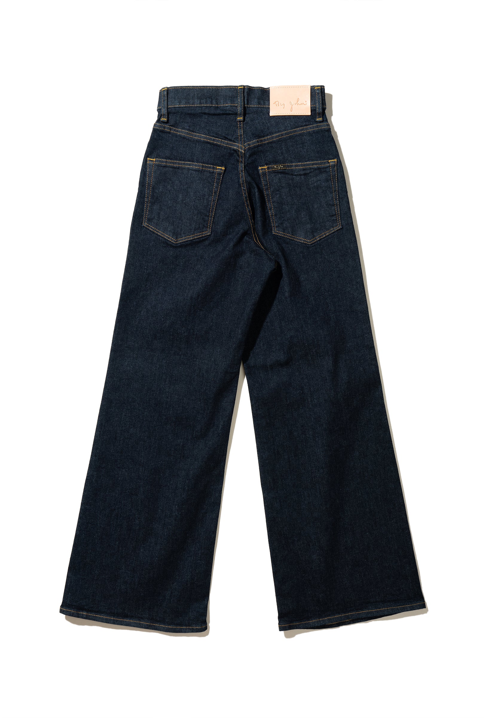 MML203N (001) BIG JOHN ワイドフレアカットジーンズ