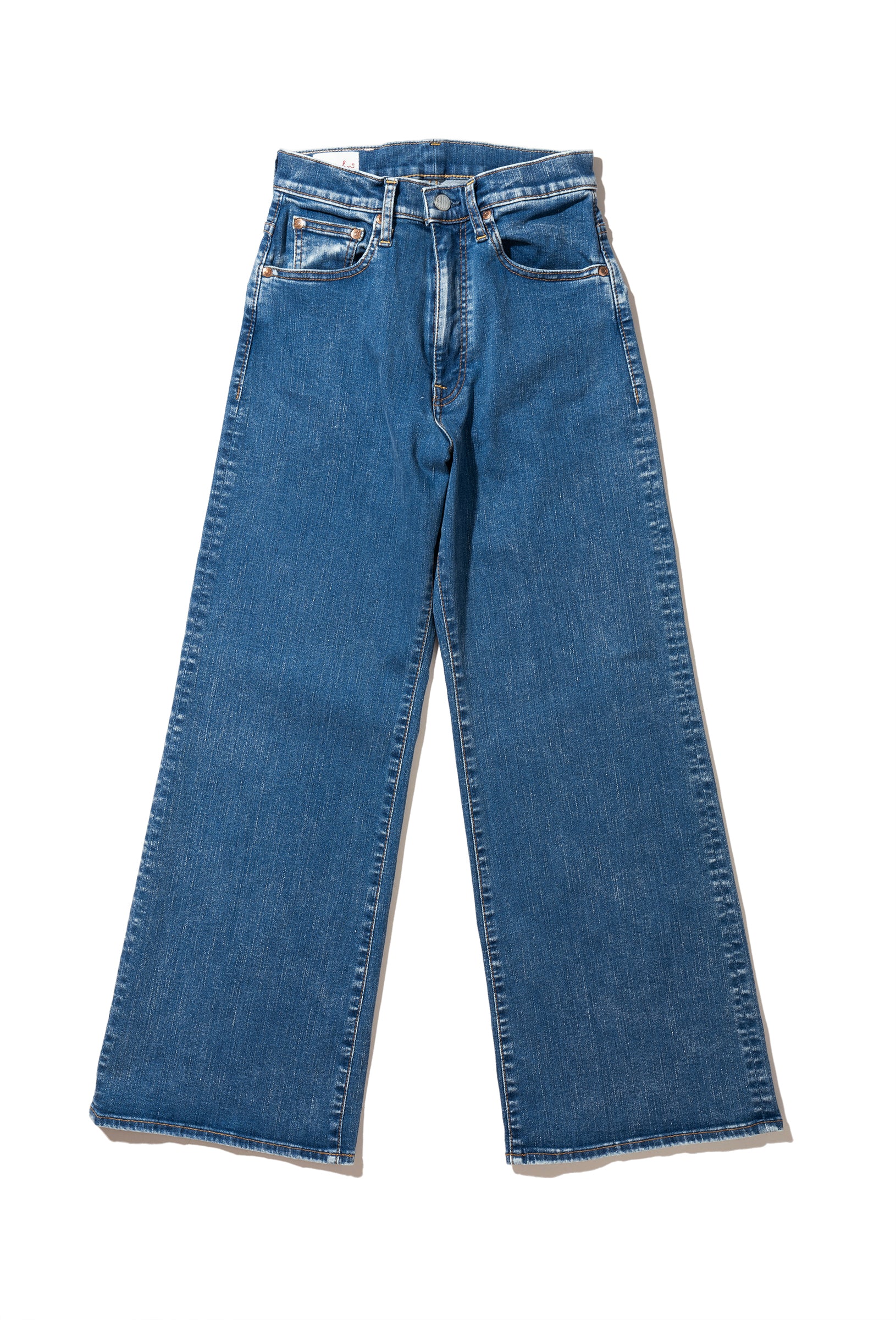 MML203N (113) BIG JOHN ワイドフレアカットジーンズ