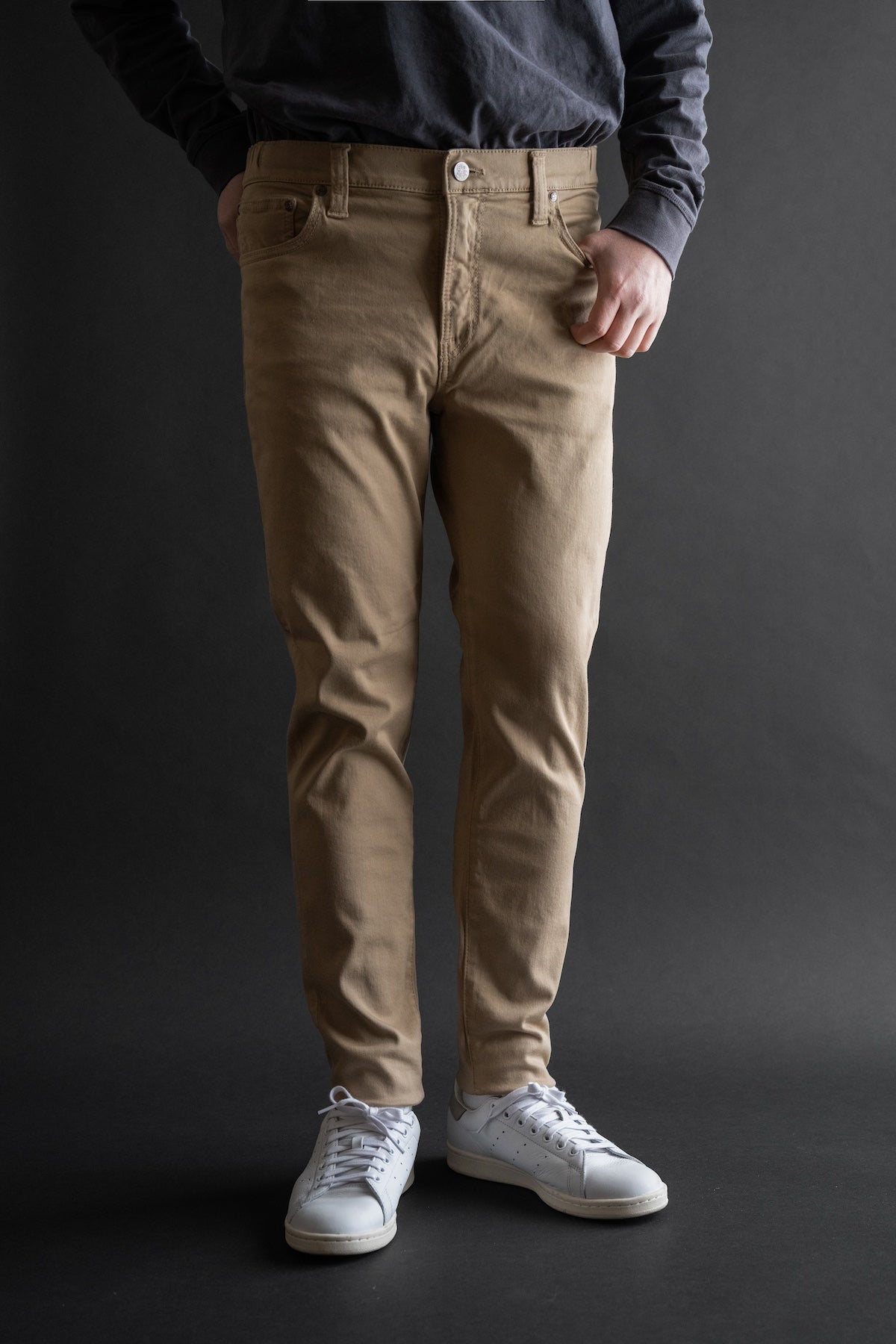 MMM134J (40) 5PKT COLOR Carrot Leg BEIGE