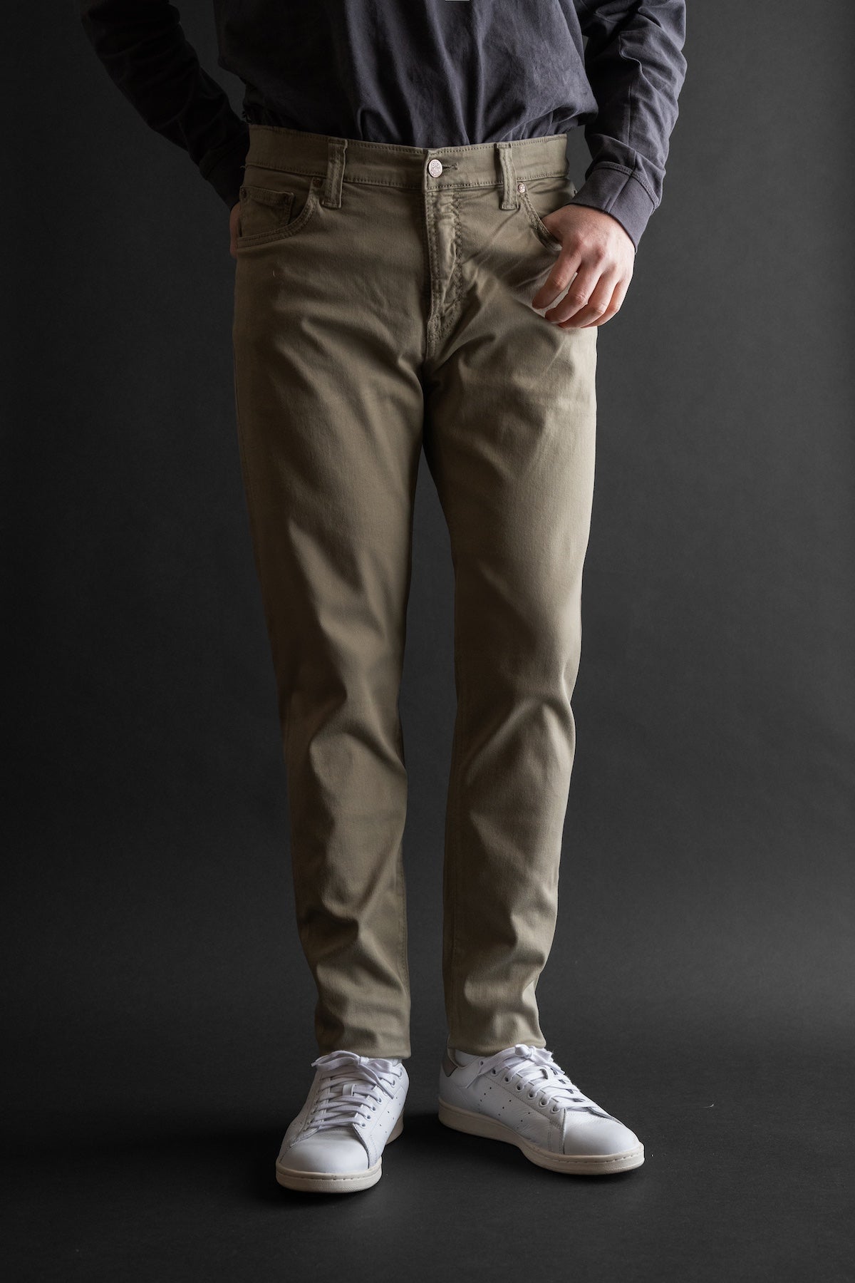 MMM134J (76) 5PKT COLOR Carrot Leg KHAKI