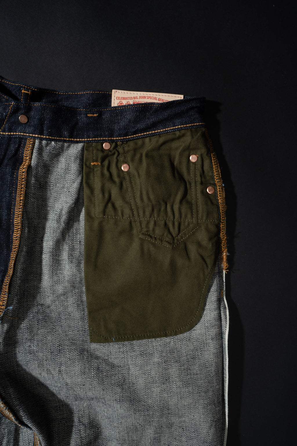 S1953WS (001) ISHIKAWADAI DENIM REGULAR STRAIGHT