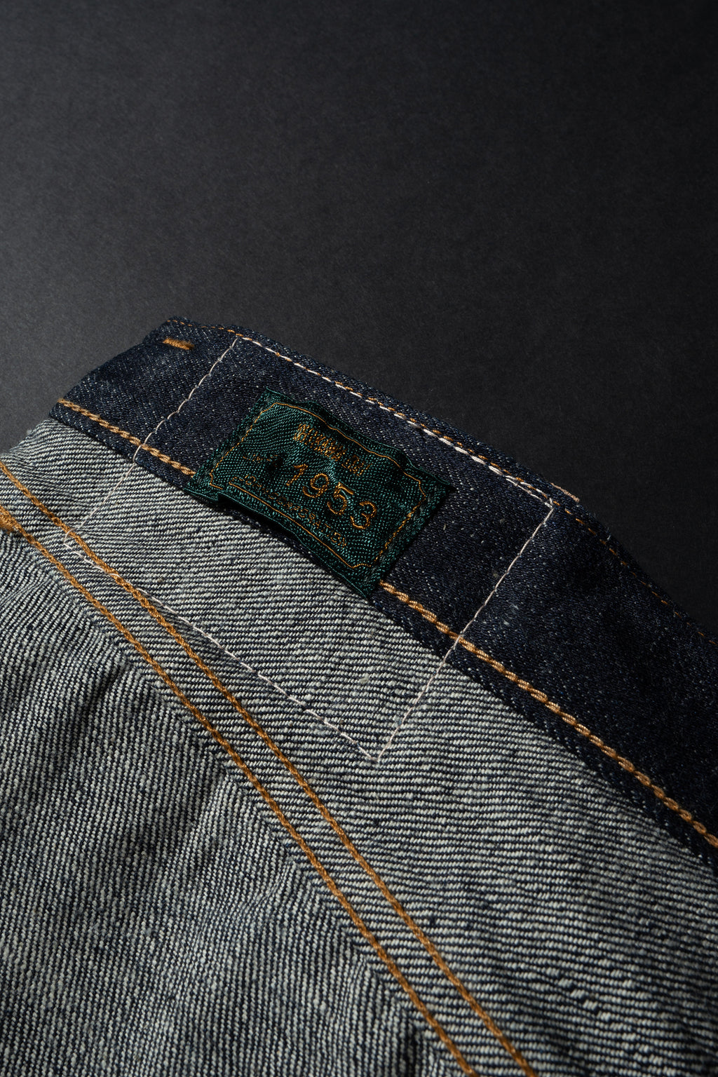 S1953WS (001) ISHIKAWADAI DENIM REGULAR STRAIGHT