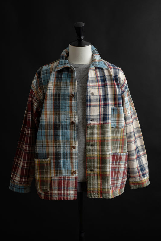 MSJ002E (CZ) CRAZY FLANNEL SHIRT JACKET