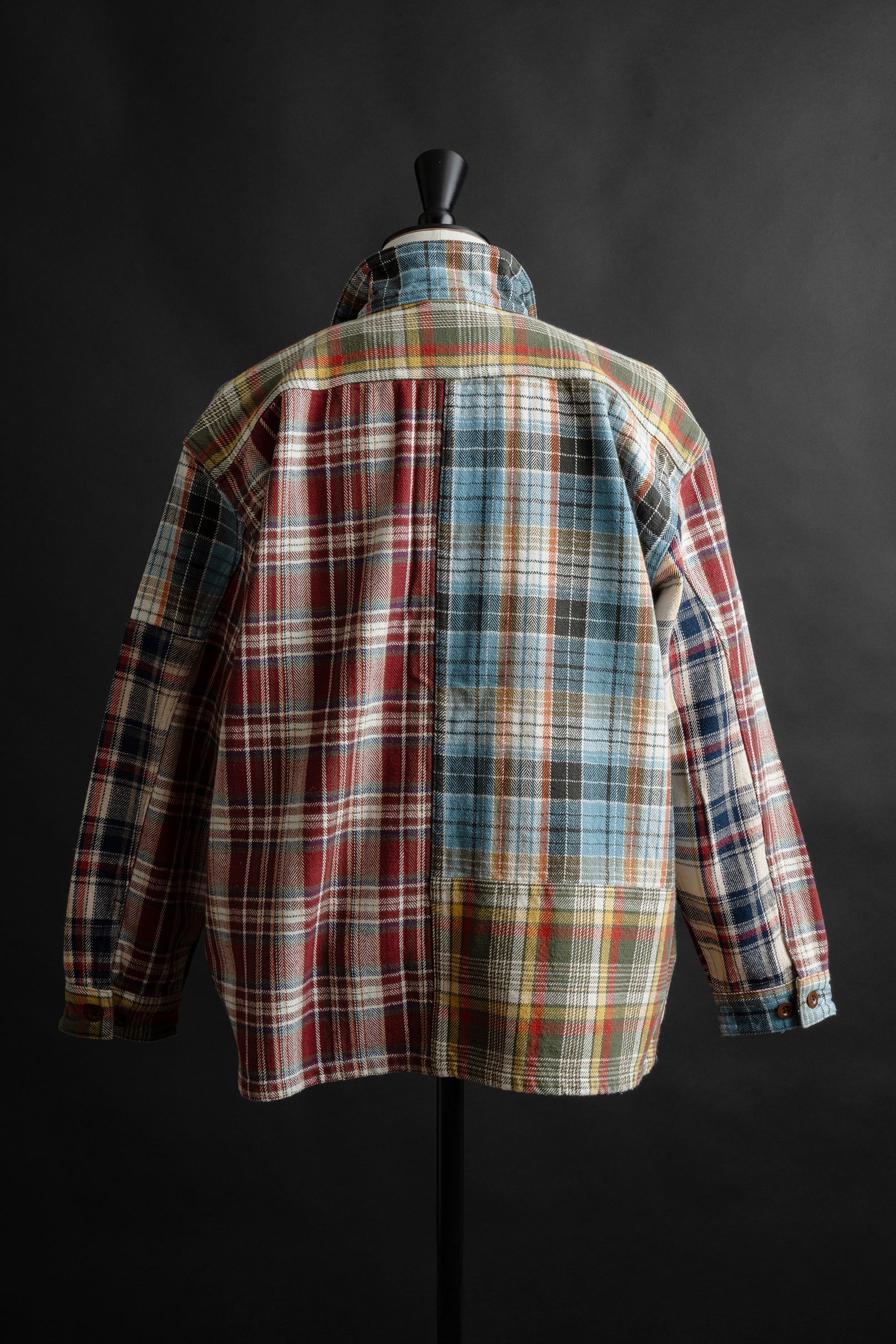 MSJ002E (CZ) CRAZY FLANNEL SHIRT JACKET