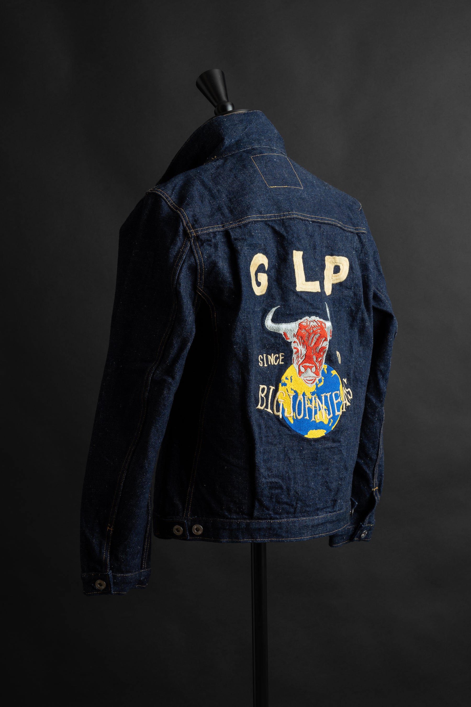 M6012RC (SPC) GR LABEL WILD DUCK JACKET COW EMB