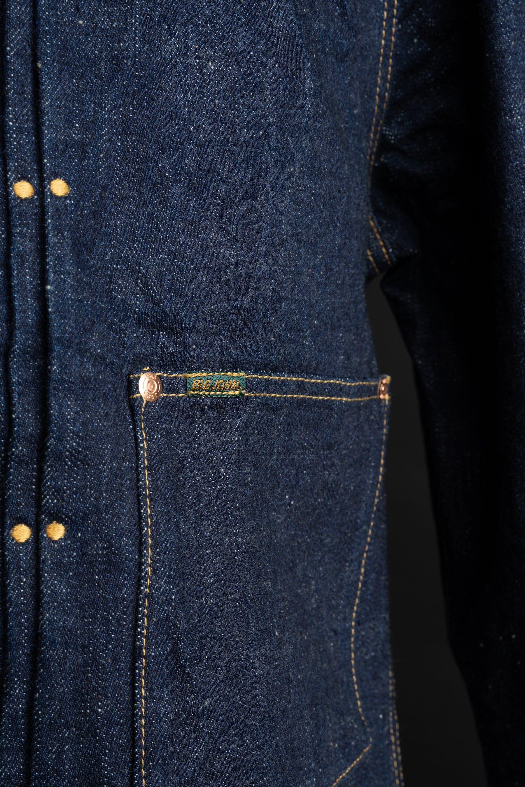 M6012RC (SPC) GR LABEL WILD DUCK JACKET COW EMB