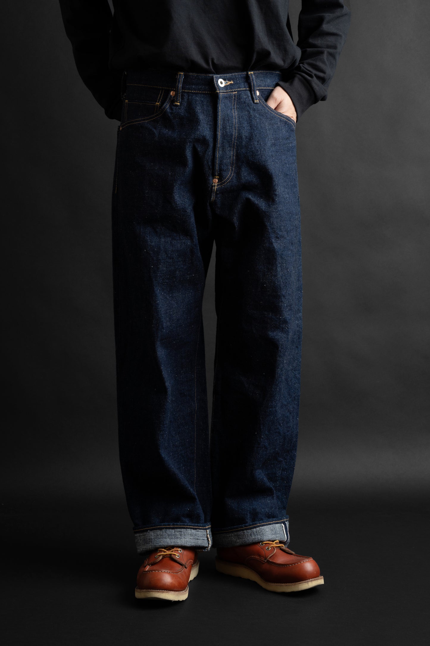 M1012RC (001) GR LABEL WILD DUCK JEANS