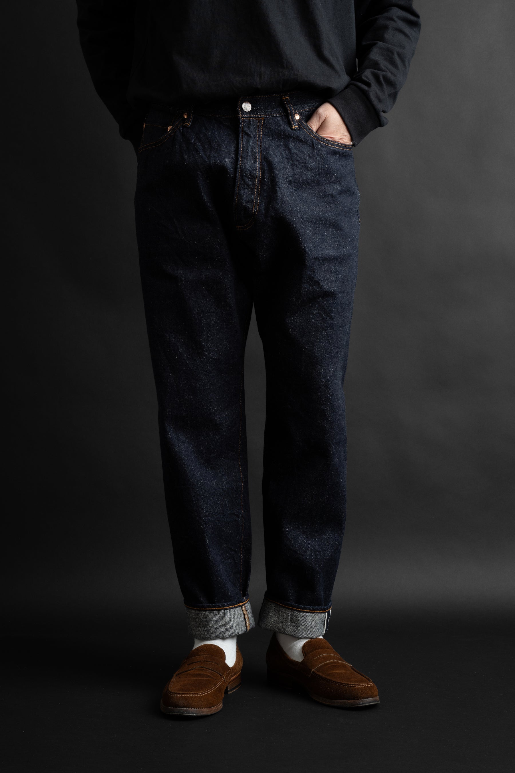 S1956WS (001) ISHIKAWADAI DENIM TAPERED FIT