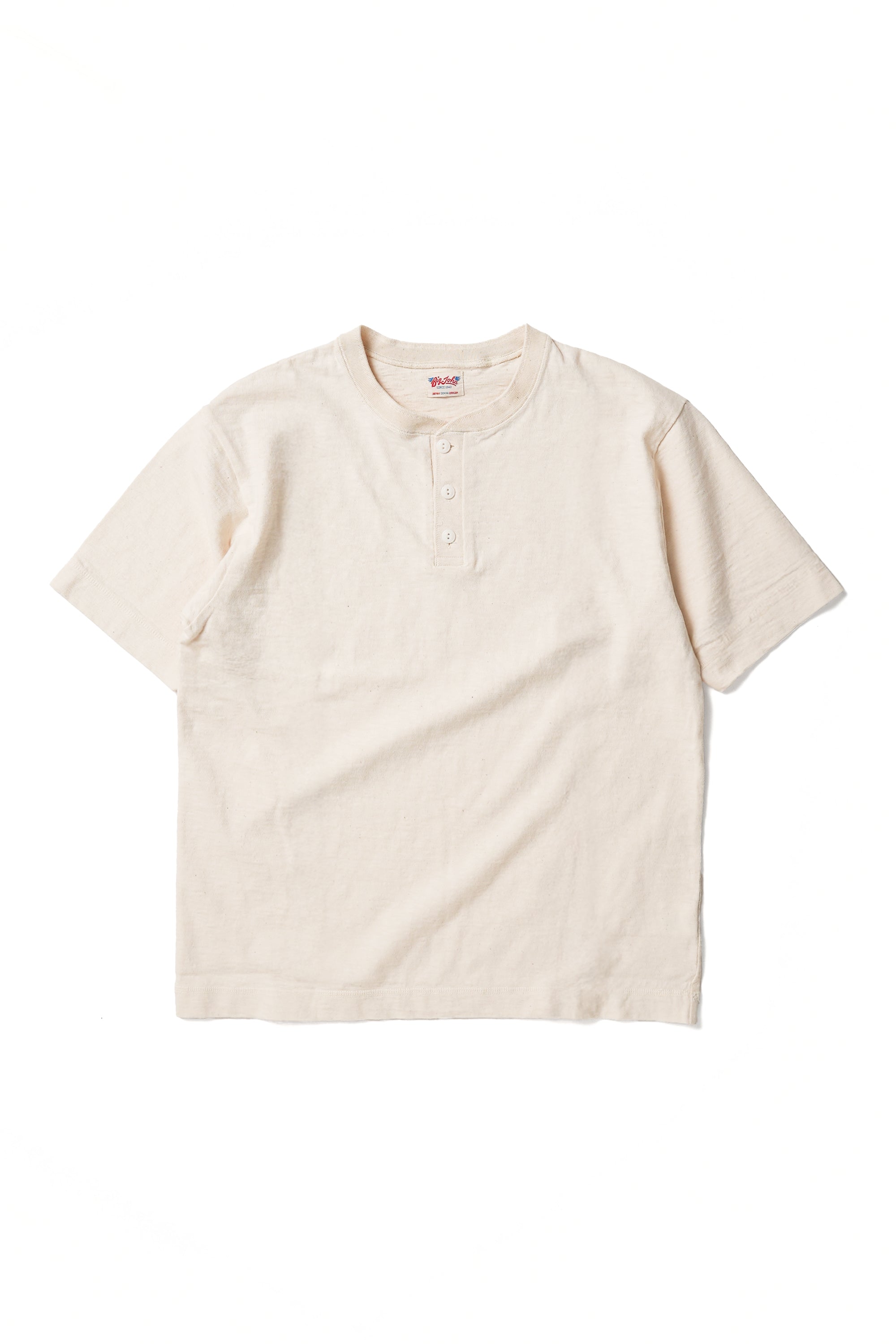 MTE006 (66) S/S HENLEY NECK T-SHIRT
