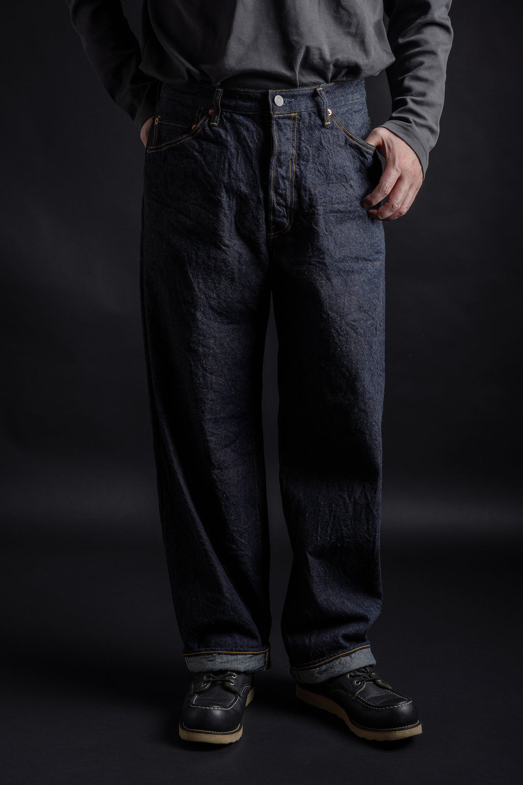 M101SLB (001) SL Vintage Loose Straight