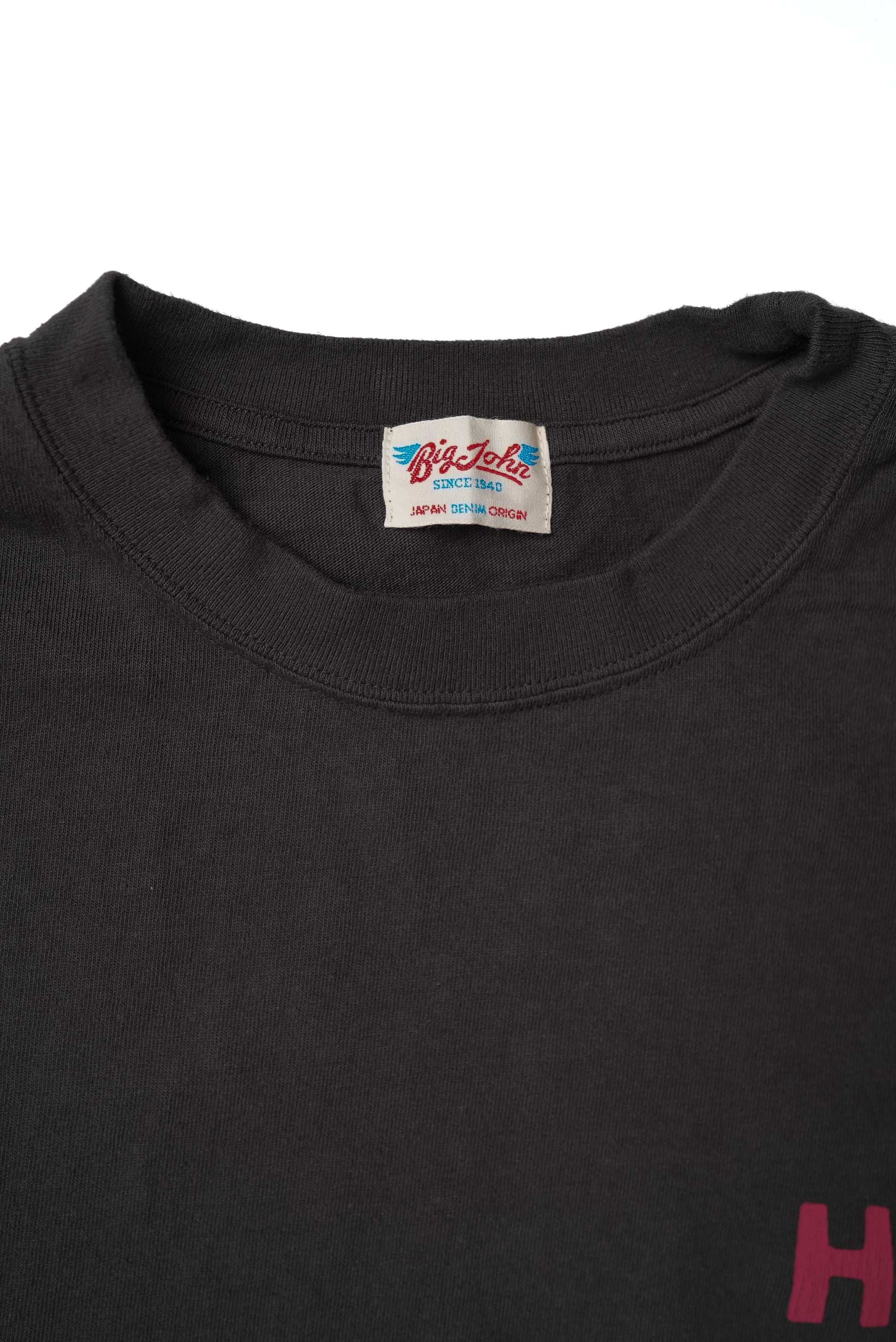 MTE001 (60) 丸胴 Tee BEAVER CHARCOAL