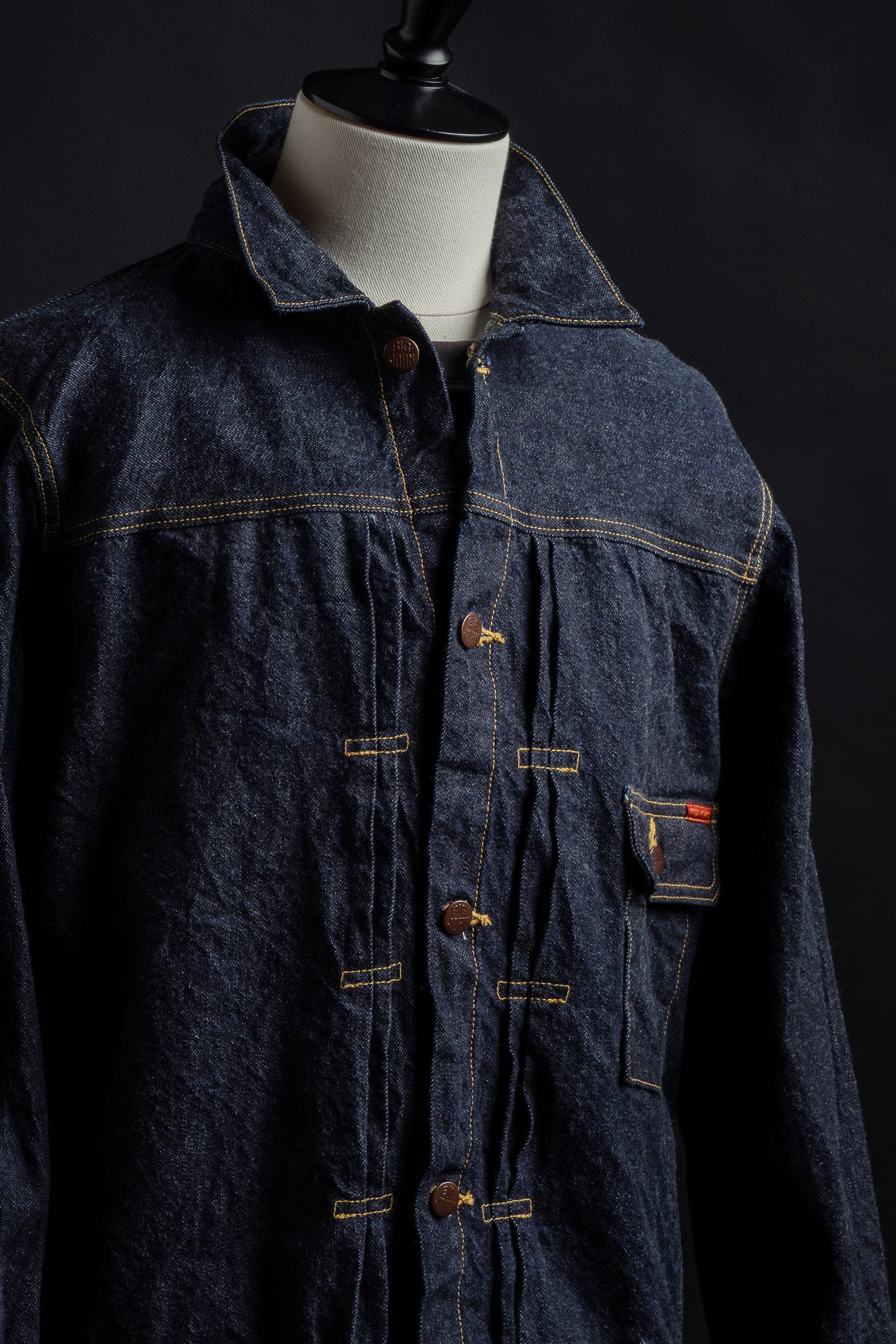 M6010SLB (001) SL VINTAGE Classic Tracker Jacket – BIG JOHN【公式