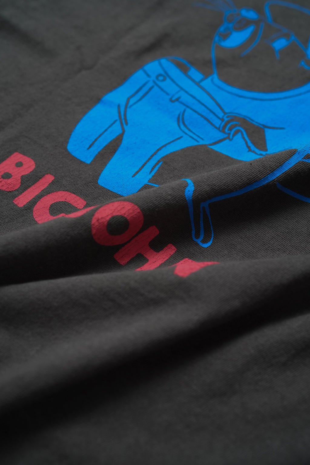 MTE001 (60) 丸胴 Tee BEAVER CHARCOAL