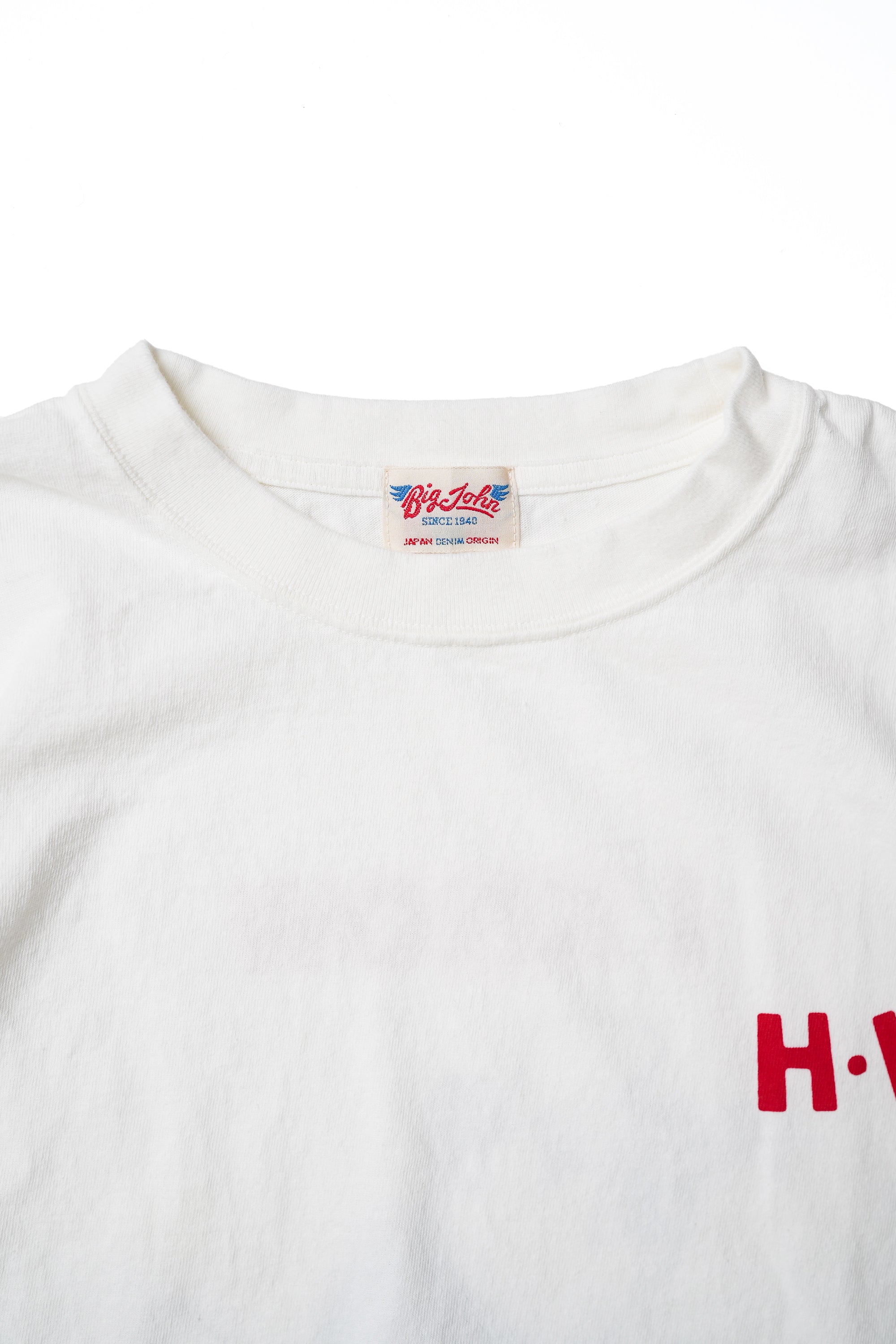 MTE001 (69) 丸胴 Tee BEAVER WHITE