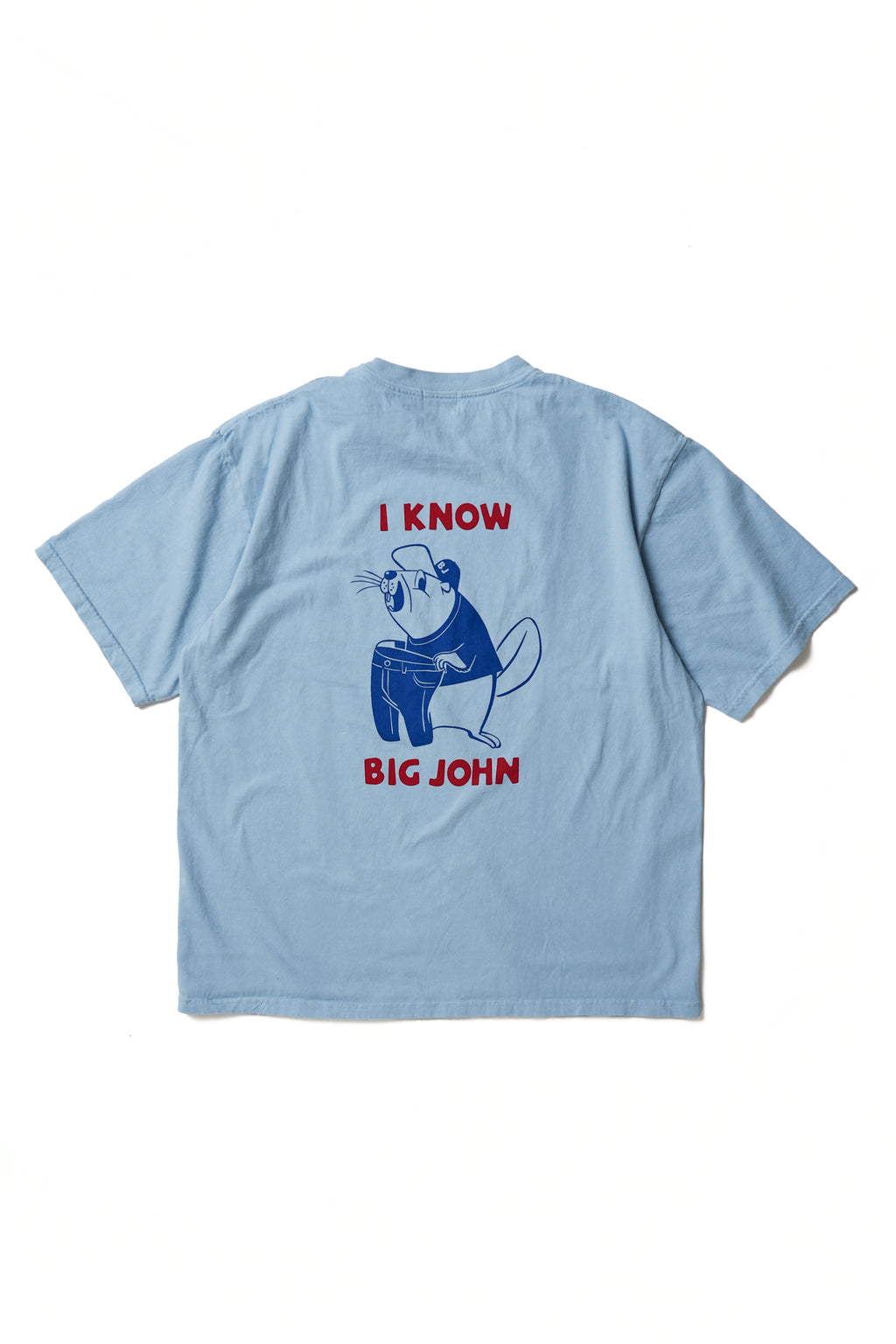 MTE001 (07) 丸胴 Tee BEAVER SAX