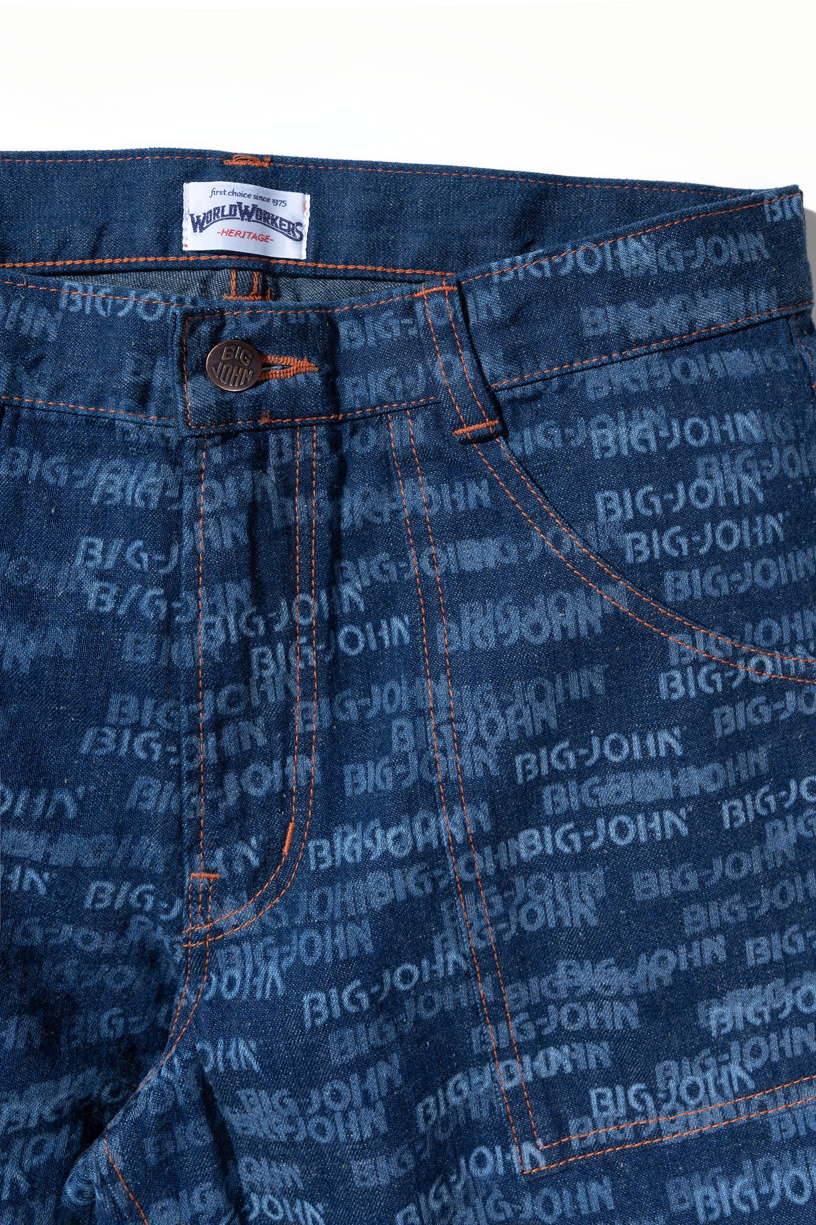 WR777M-02 World Workers Beach Denim Shorts