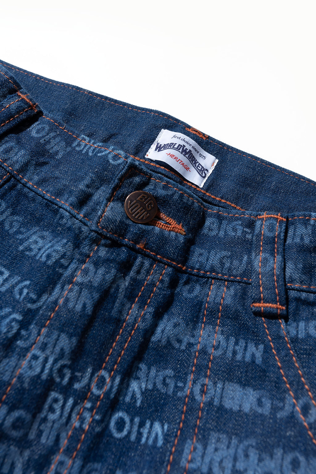 WR777M-02 World Workers Beach Denim Shorts