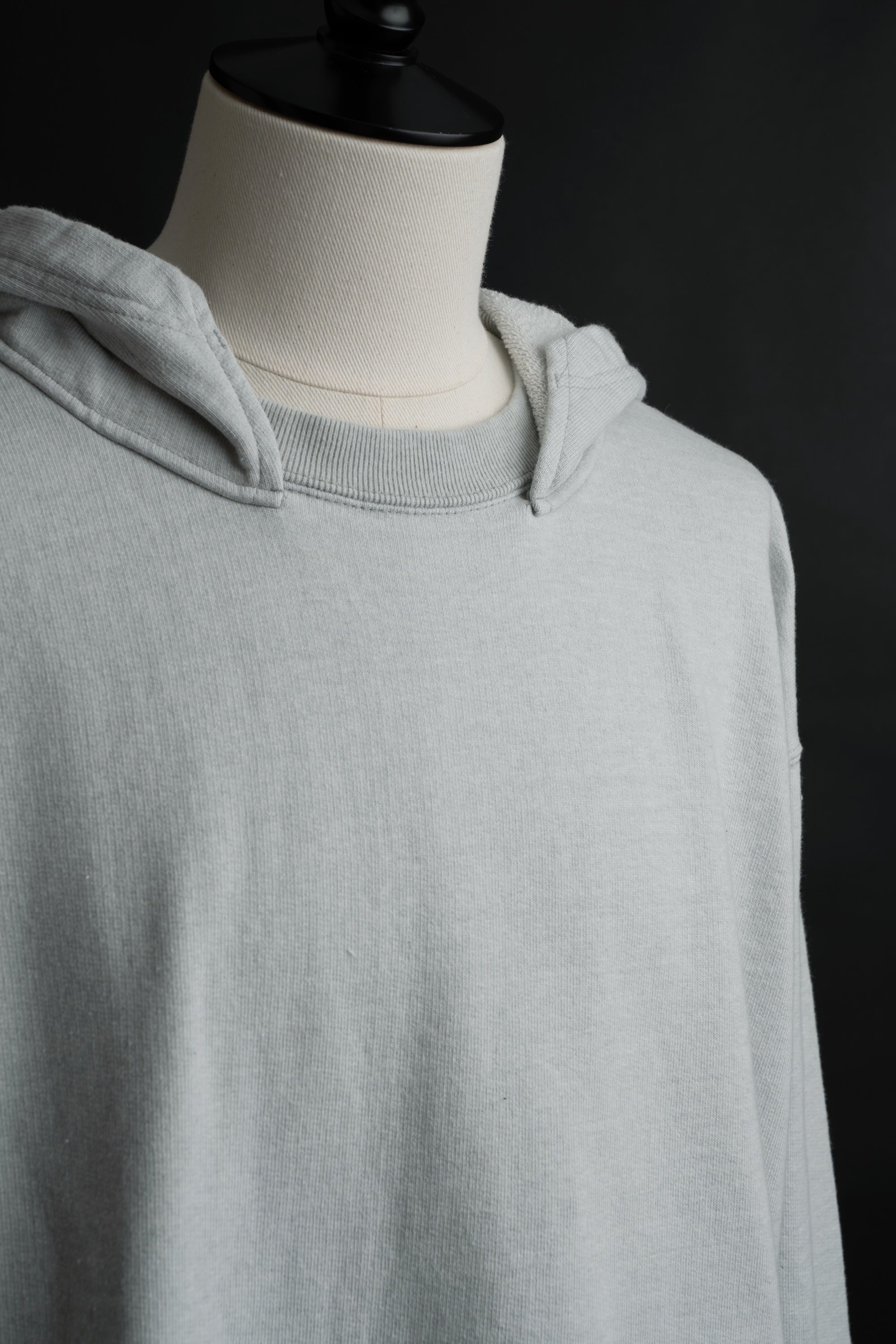 MTE003(64) AFTER HOODIE PLAIN GRAY