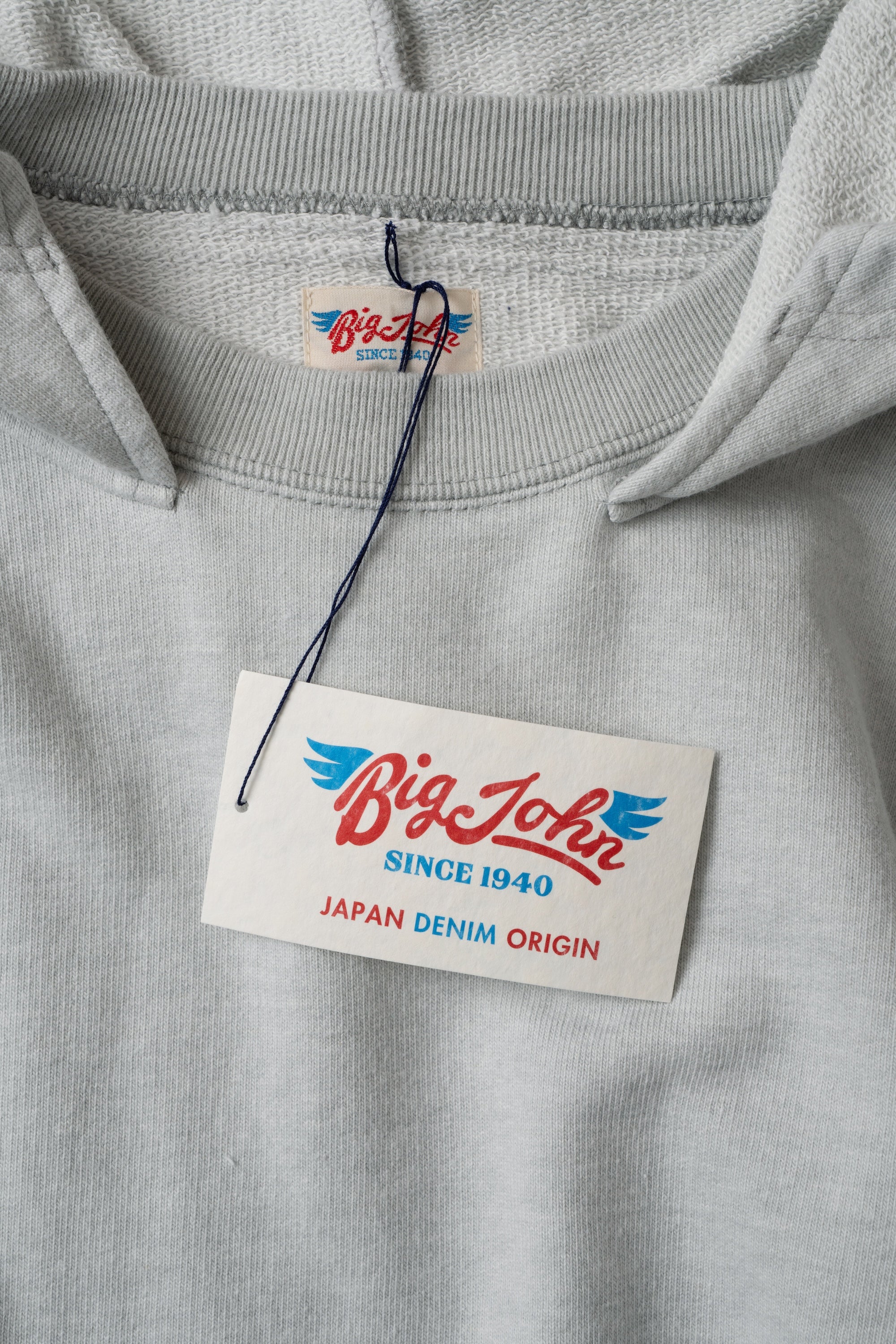 MTE003(64) AFTER HOODIE PLAIN GRAY – BIG JOHN【公式】オンライン