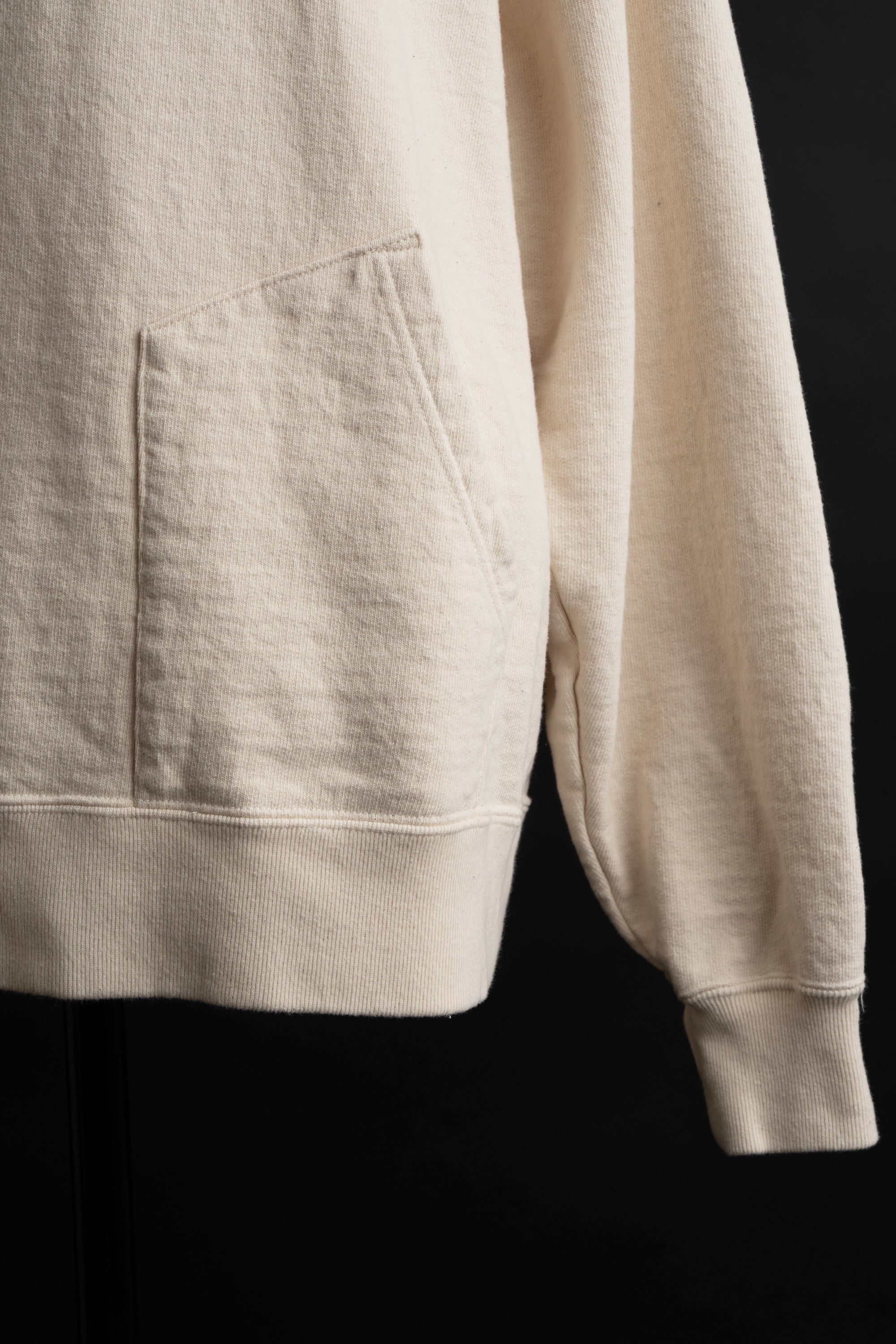 MTE003(66) AFTER HOODIE PLAIN NATURAL