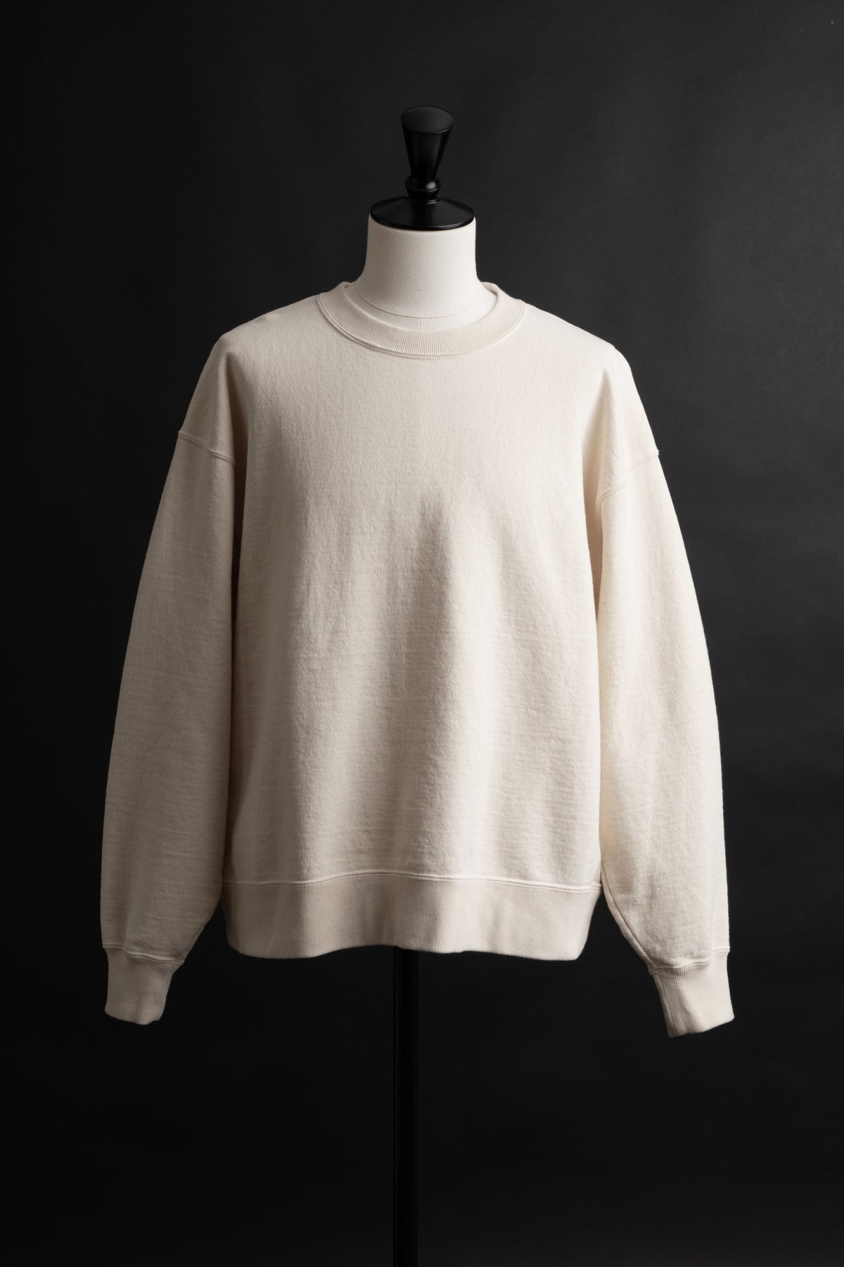 MTE004(66) CREWNECK SWEATSHIRT PLAIN NATURAL – BIG JOHN【公式 