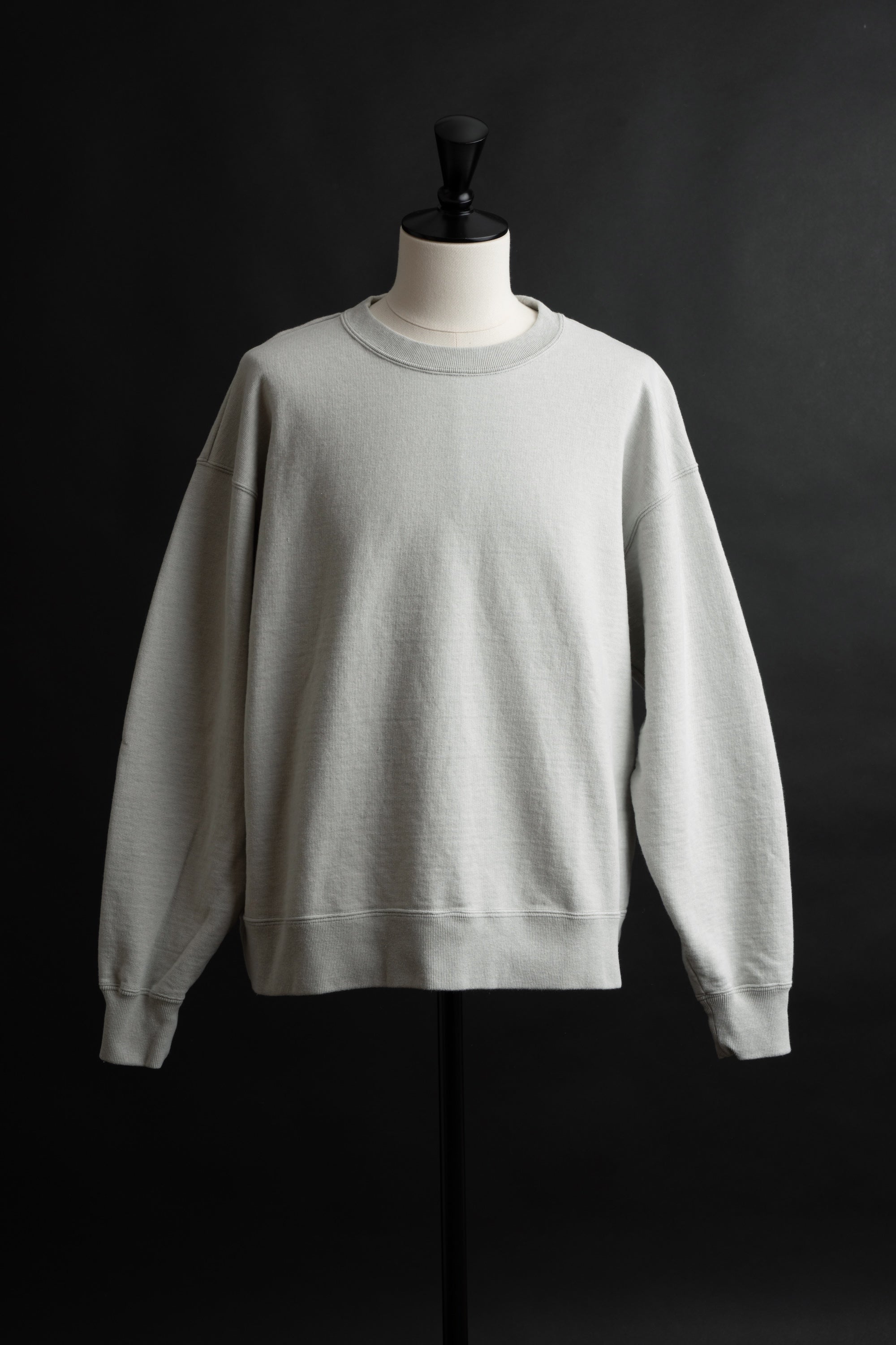 MTE004(64) CREWNECK SWEATSHIRT PLAIN GRAY