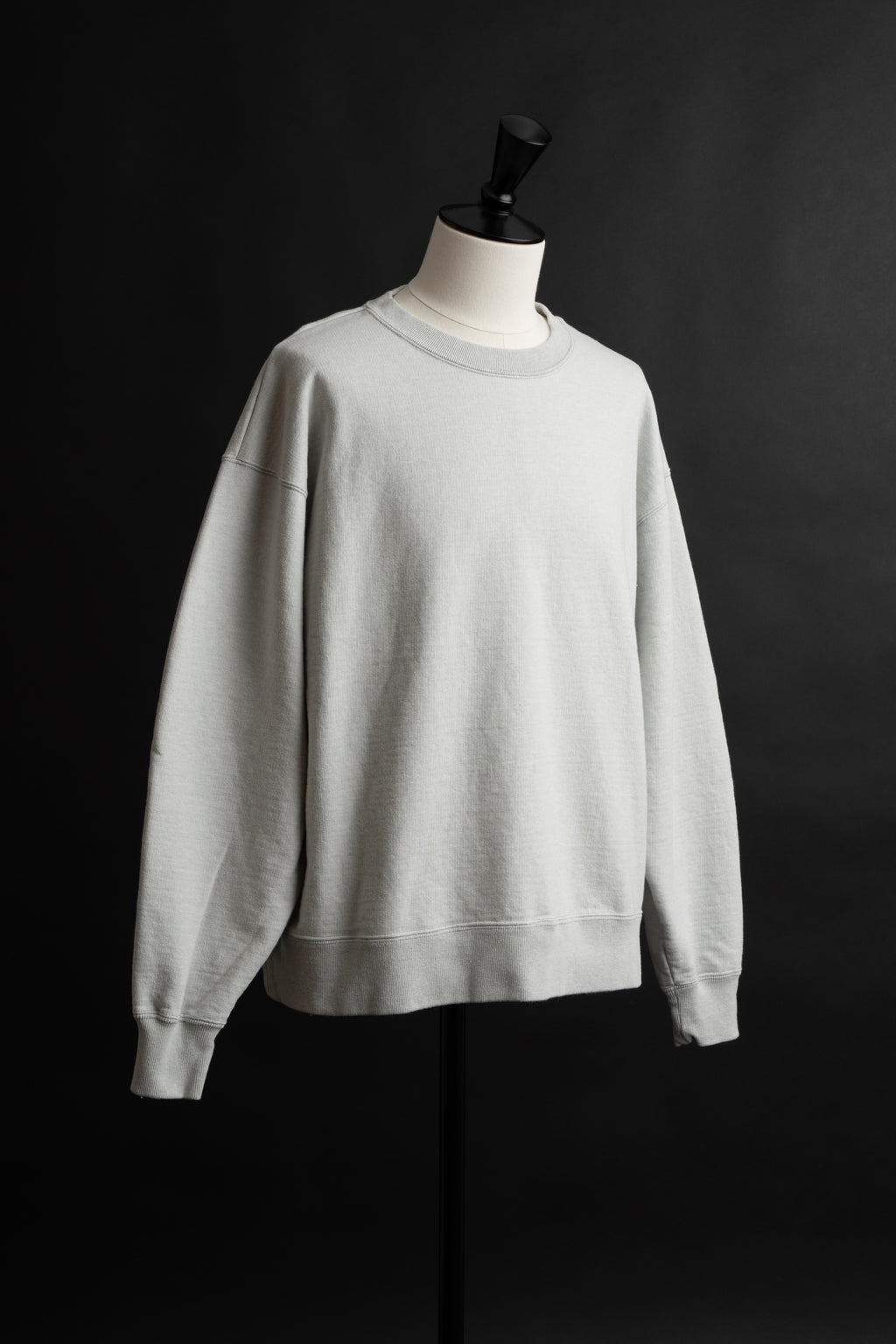 MTE004(64) CREWNECK SWEATSHIRT PLAIN GRAY