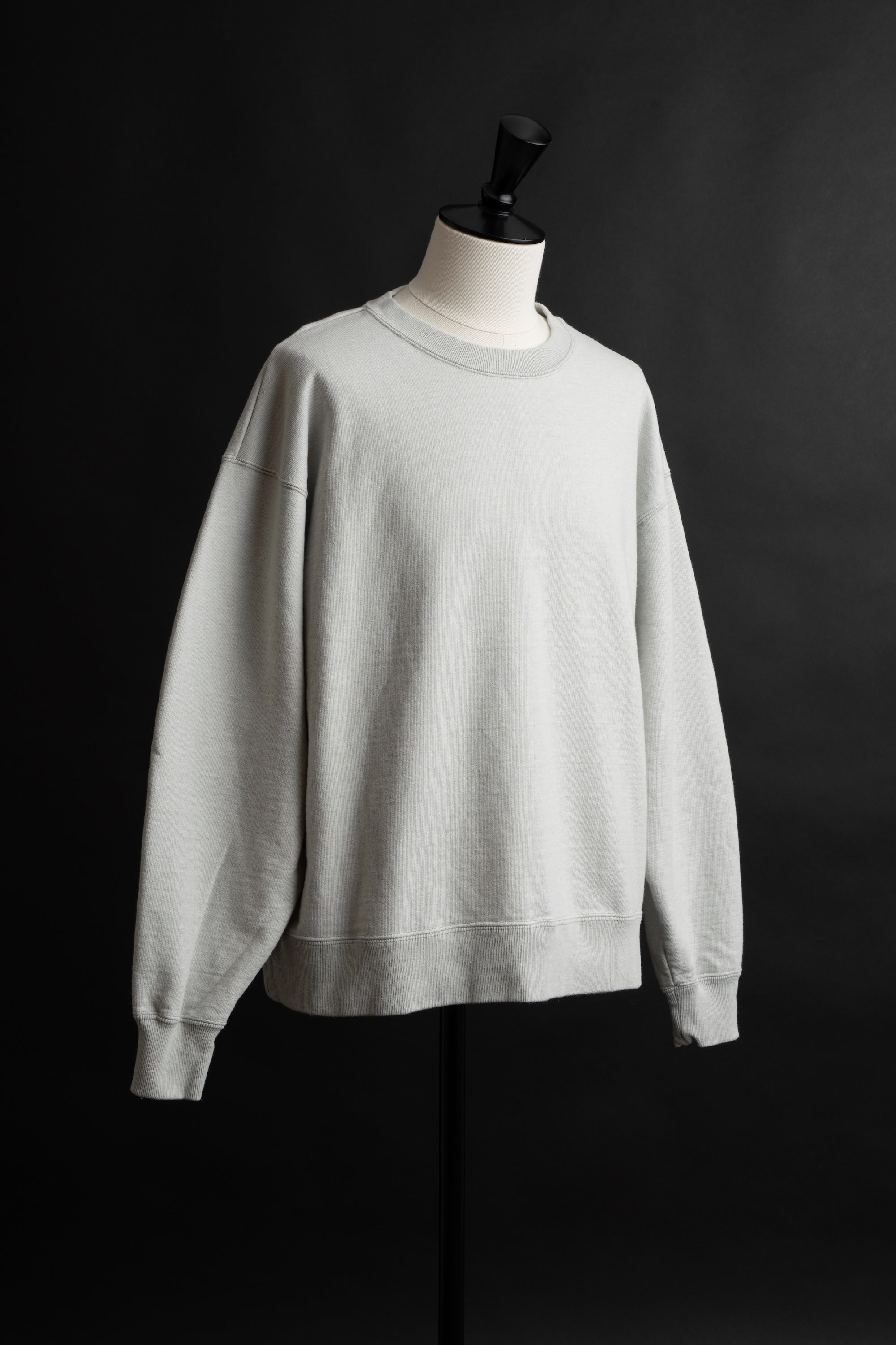MTE004(64) CREWNECK SWEATSHIRT PLAIN GRAY