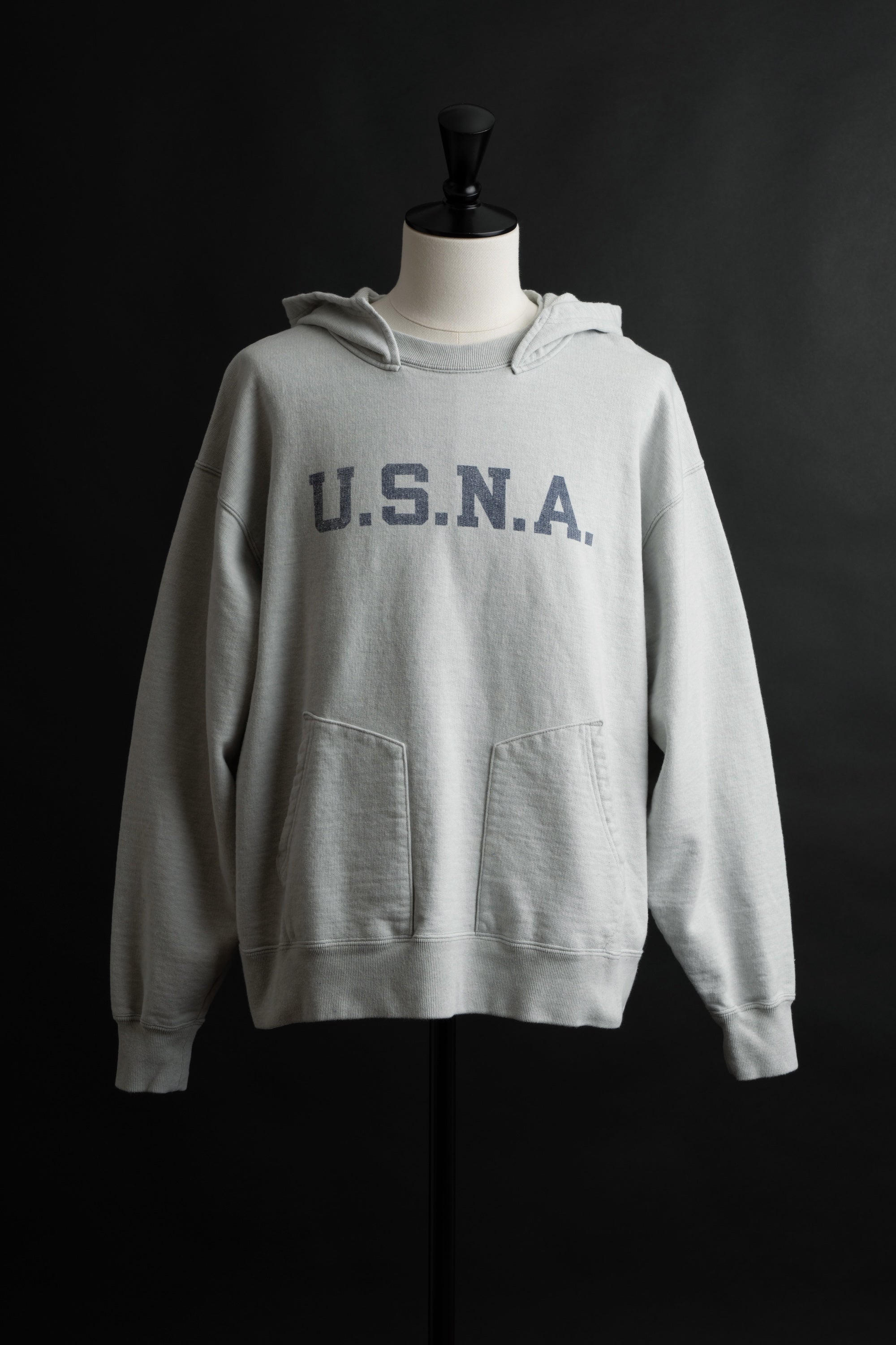 MTE009(64) [U.S.N.A] AFTER HOODIE GRAY