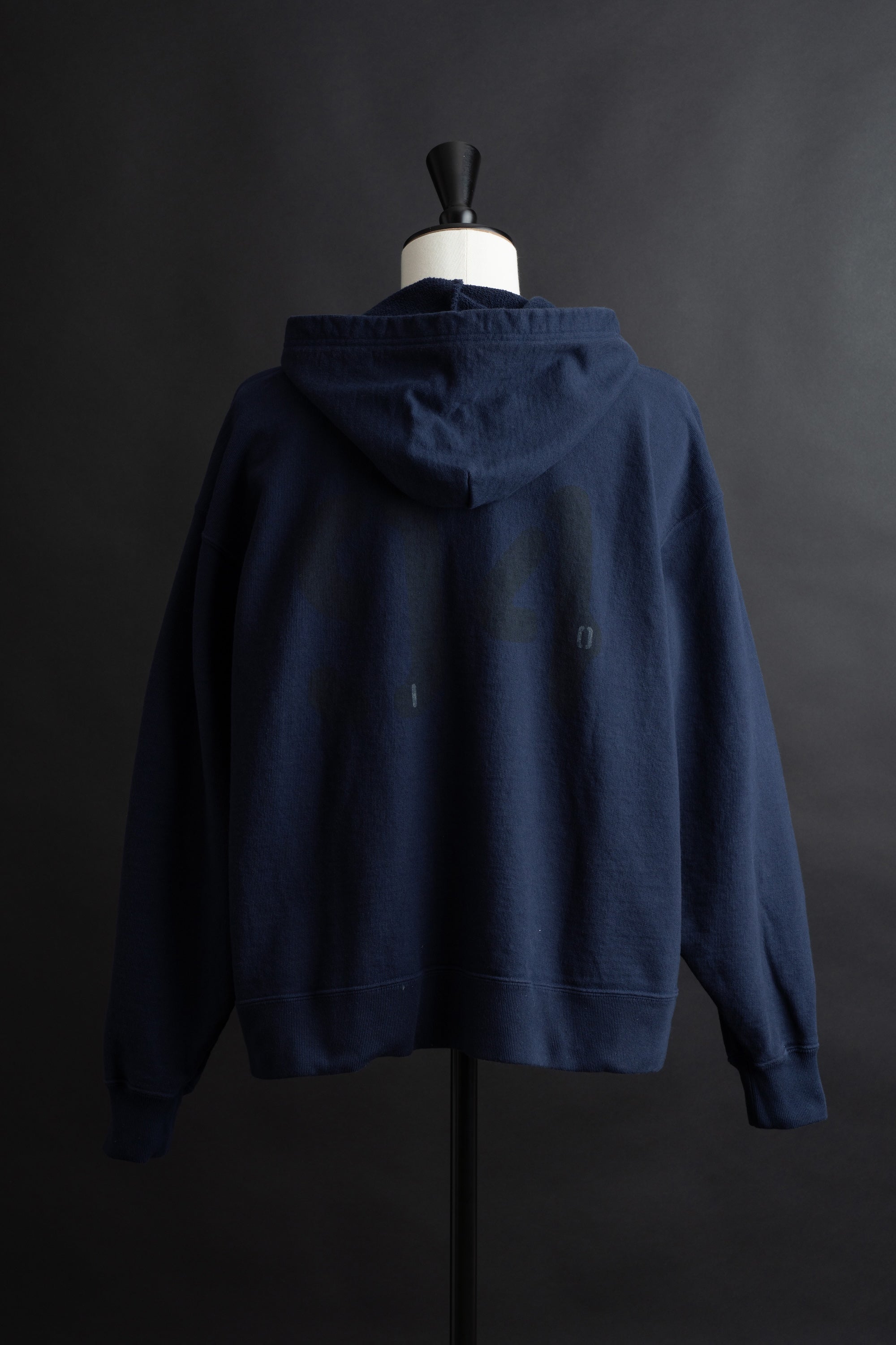 MTE009(02) [U.S.N.A] AFTER HOODIE NAVY