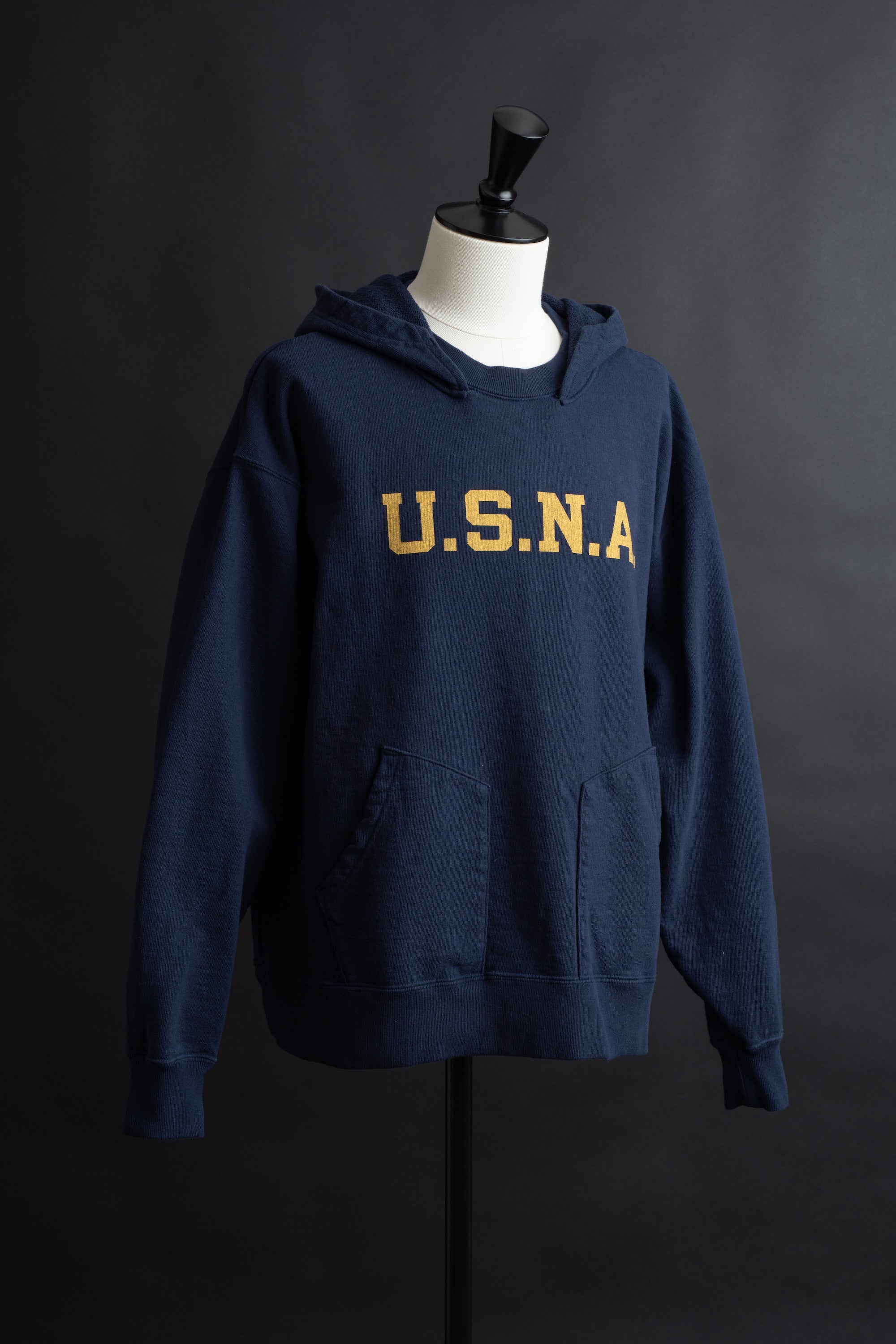 MTE009(02) [U.S.N.A] AFTER HOODIE NAVY – BIG JOHN【公式